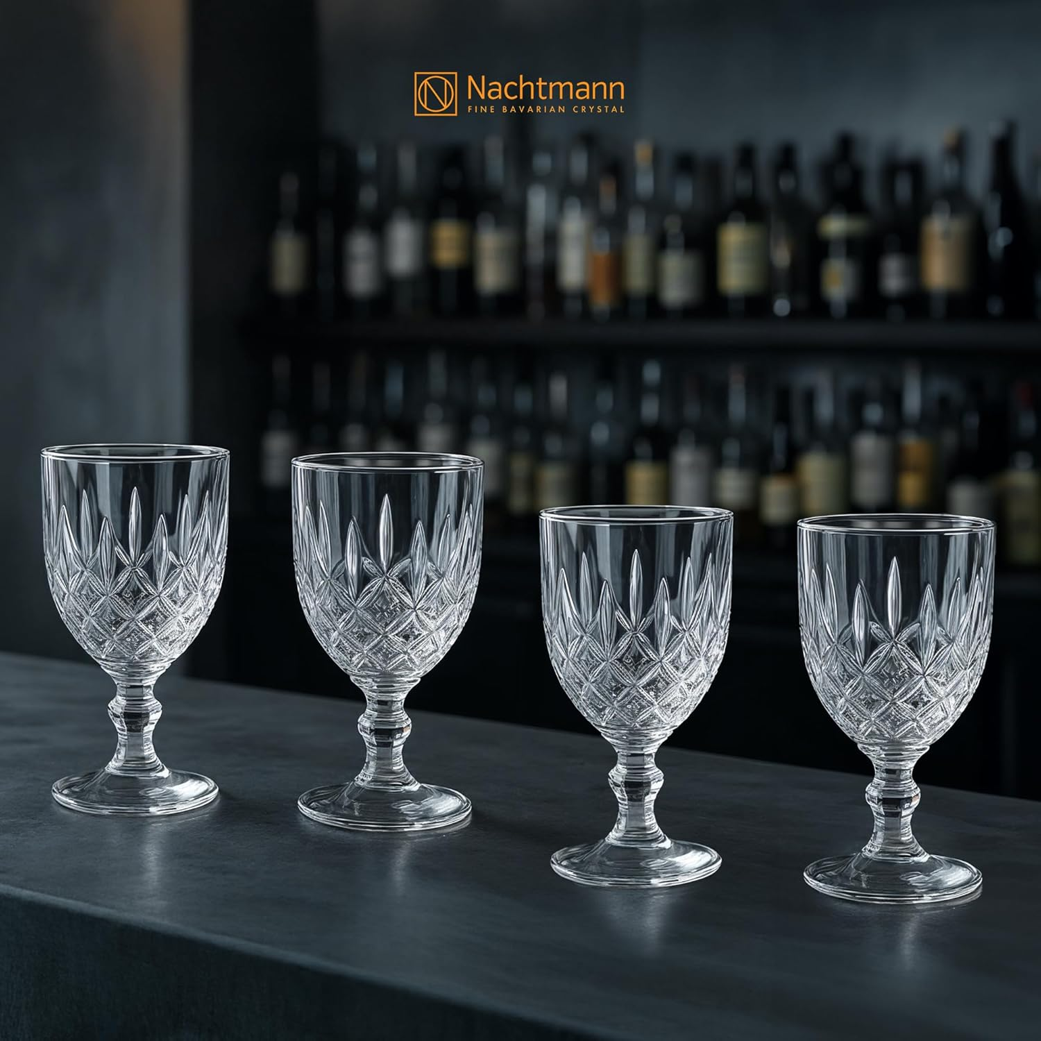 Nachtmann Noblesse Liqueur Goblet Glass, Clear &ndash; Classic Crystal Barware for Spirits & Aperitifs &ndash; Dishwasher-Safe Machine-Made Glass &ndash; 57 Ml Capacity (Pack of 4) image number 6
