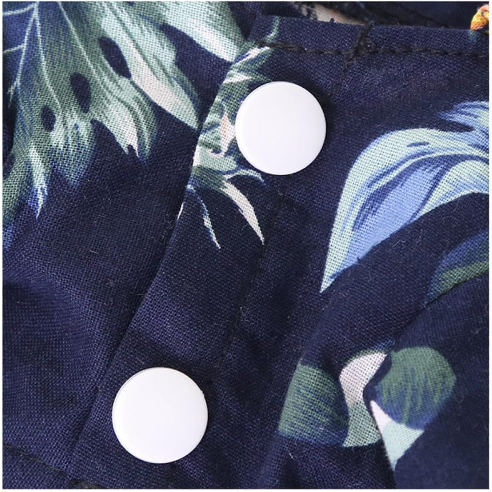 Summer Puppy Skirt Shirt Summer Fashion Hawaiian Beach Shirt Chiffon Soft Pet Dog Clothing Breathable Clothes for Small Dogs Cat Chihuahua French Bulldog for Small Medium Dogs Cats image number 1