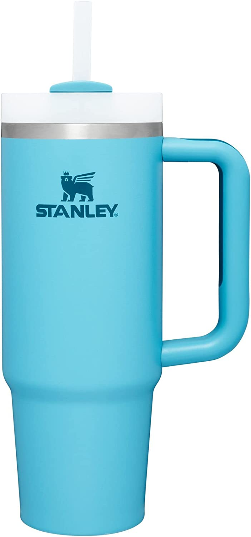 Stanley Quencher H2.0 Tumbler with Handle and Straw 30 Oz | Flowstate 3-Position Lid | Cup Holder Compatible for Travel | Insulated Stainless Steel Cup | Bpa-Free | Pool image number 6