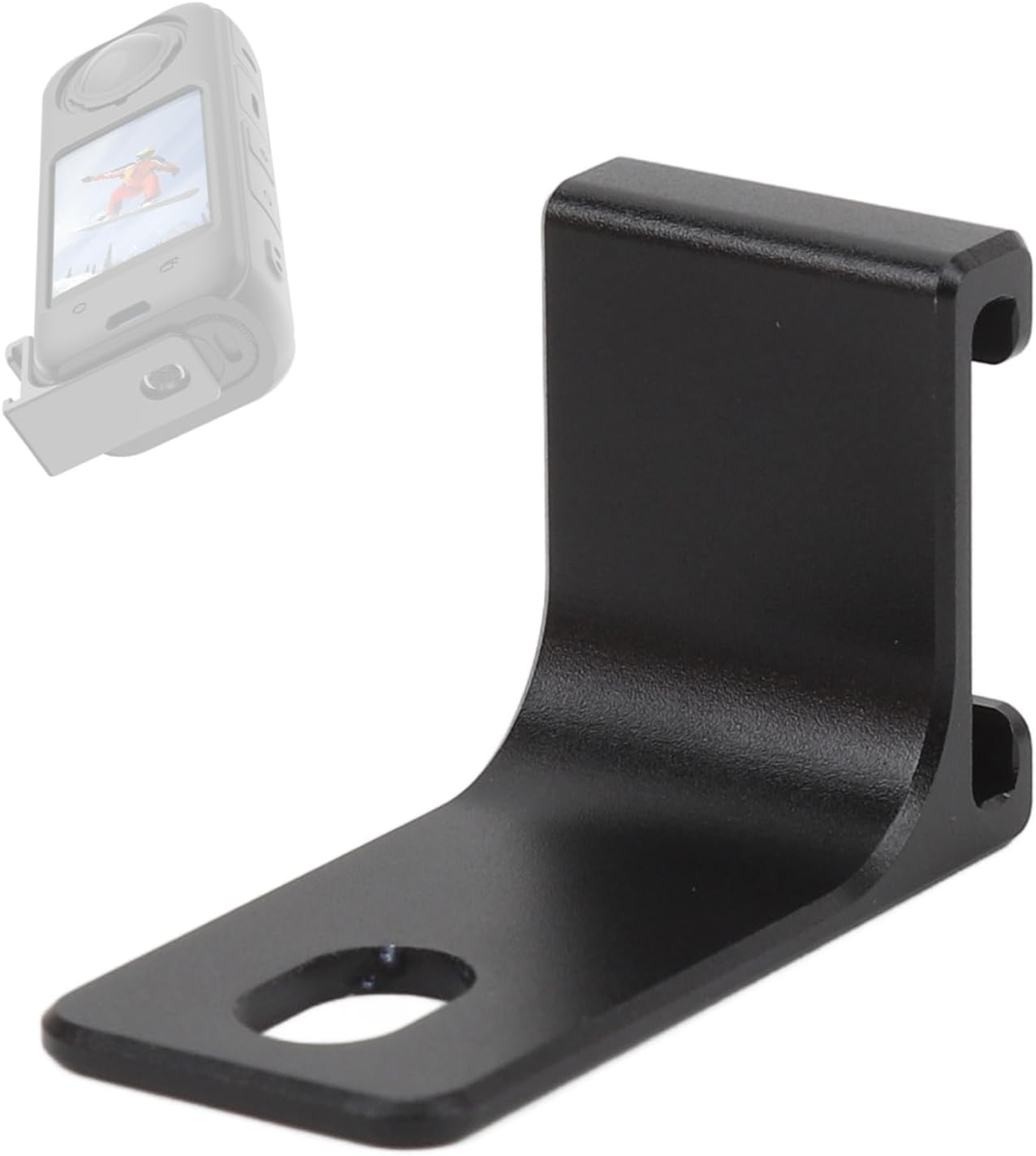 Action Camera Extension Cold Shoe Mounting Adapter for X4 X3 X2, Camera Quick Release Fill Light Accessories, Extension Mount, Expandable Microphone Fill Light Accessories image number 2