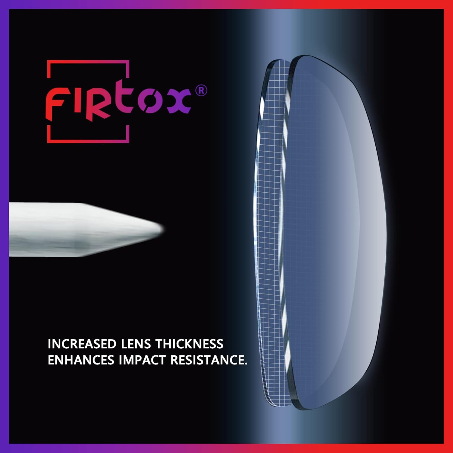Firtox UV400 Replacement Lenses for Oakley Meta HSTN OW8002 51Mm AI Glasses