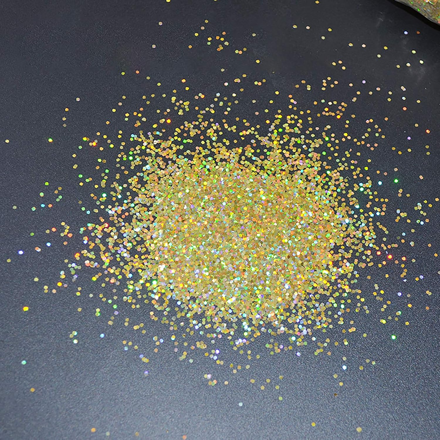 1 Pc Nail Powders Decoration Manicure Pigment Microfine Particle Highlight Green Gold Decoration image number 2