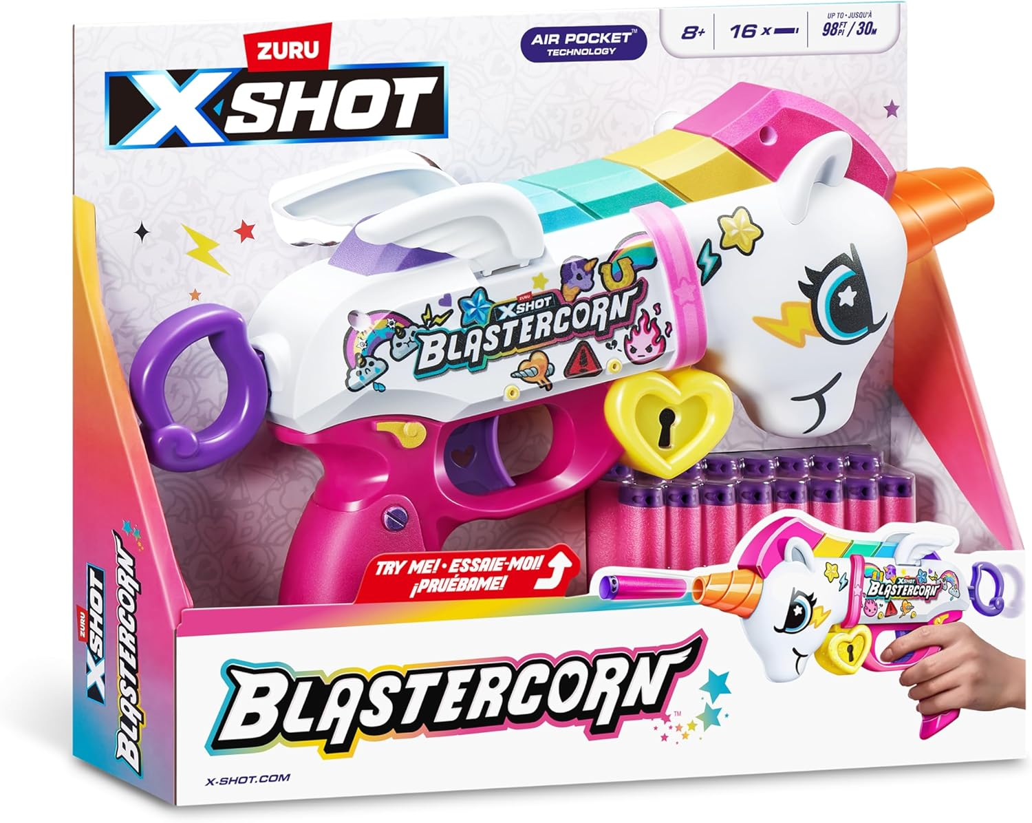 ZURU XSHOT Blastercorn with 16 Darts image number 4