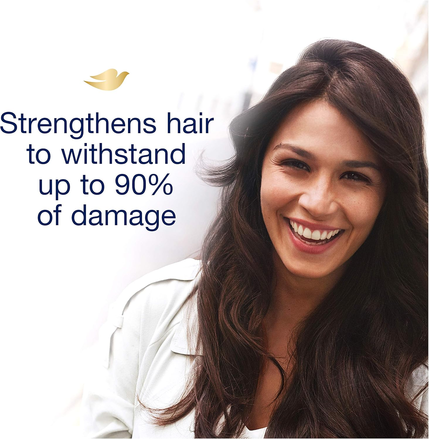 Dove Nutritive Solutions Strengthening Shampoo for Damaged Hair Intensive Repair Dry Hair Shampoo with Keratin Actives 12 Oz image number 5