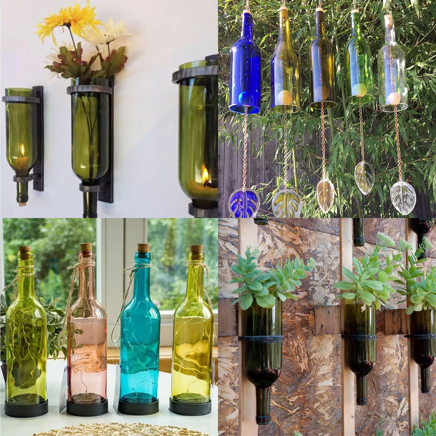 Glass Bottle Cutter Kit, FIXM DIY Glass Cutter for Bottles with Adjustable Width, DIY Any Art-Ware with a Complete Set of Accessories image number 5