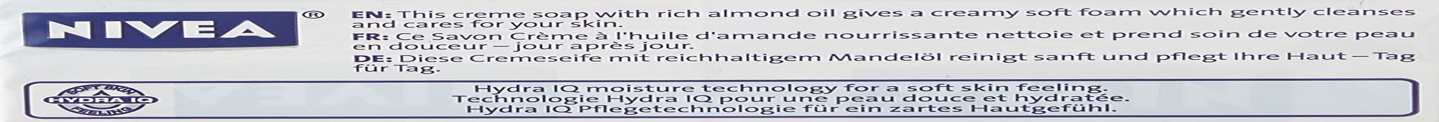 NIVEA Creme Soft Care Soap Twin Pack 2X 100G | Pampering Formula Enriched with Almond Oil | Moisturising Soap for Soft Skin | Gently Cleanses | Fresh Scent | Vegan Body Soap (Pack of 3) image number 3