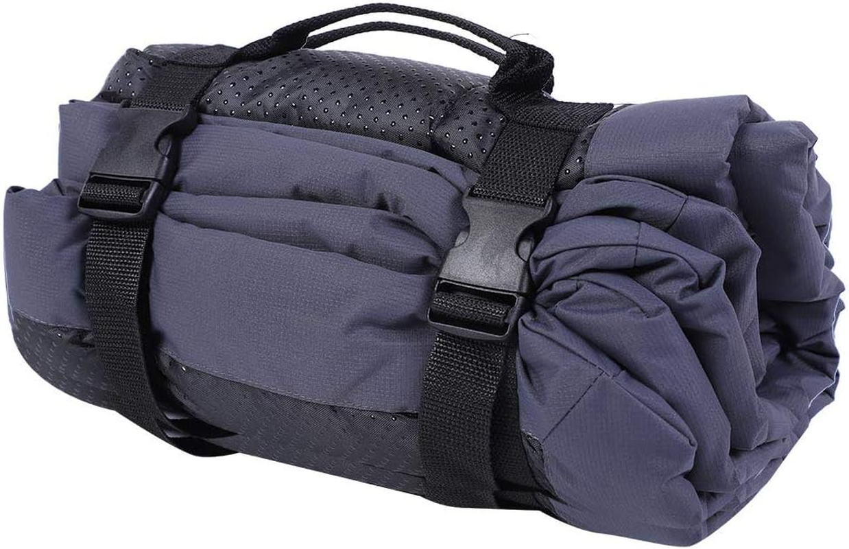 Dog Bed - Portable Waterproof Foldable Roll up Dog Cushion with Handle - Washable Cloth Pet Dog Cushion - Indoor and Outdoor Breathable Dog Sofa Bed image number 5