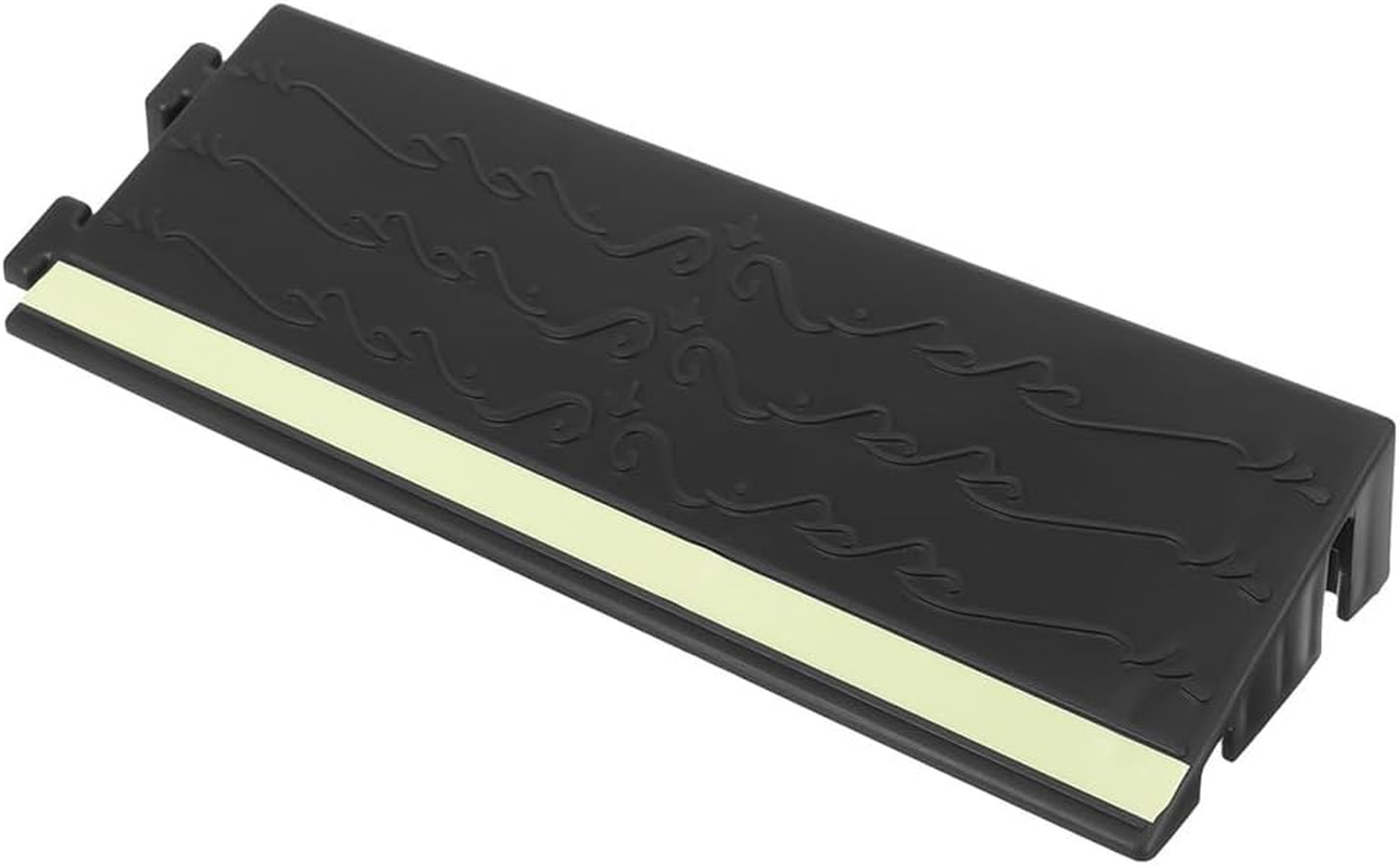 Anneome Glow in the Dark Indoor Door Ramp for Robot Vacuum Nonslip Plastic Threshold Transition Strip Easy to Use Versatile Cleaning and Wheelchair Access Ramp image number 4