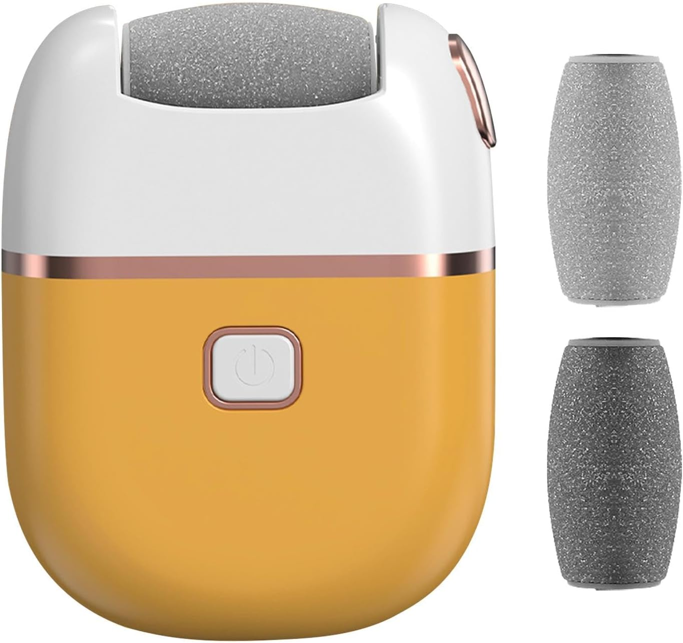 Electric Foot Scrubber File - Hard Skin Remover Foot, Electric Callus Remover Kit | Callus Remover with USB Charging for Dead Skin, Foot Care Tool Foot Scrubber File for Men Women (8.5X7Cm)