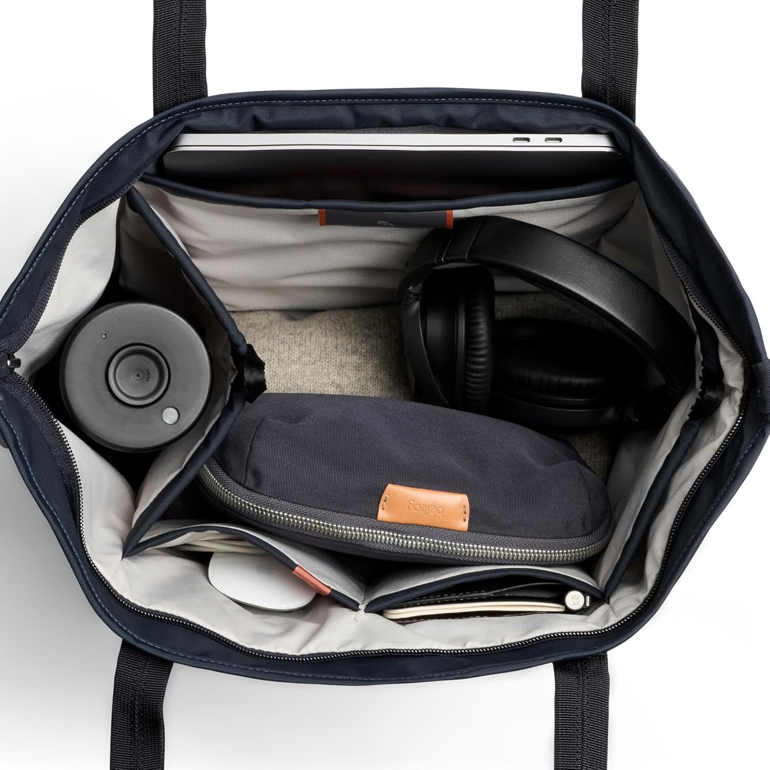 Bellroy Tokyo Tote &ndash; Second Edition (Laptop Tote Bag, Casual Shoulder Bag, 15L) - Navy image number 3