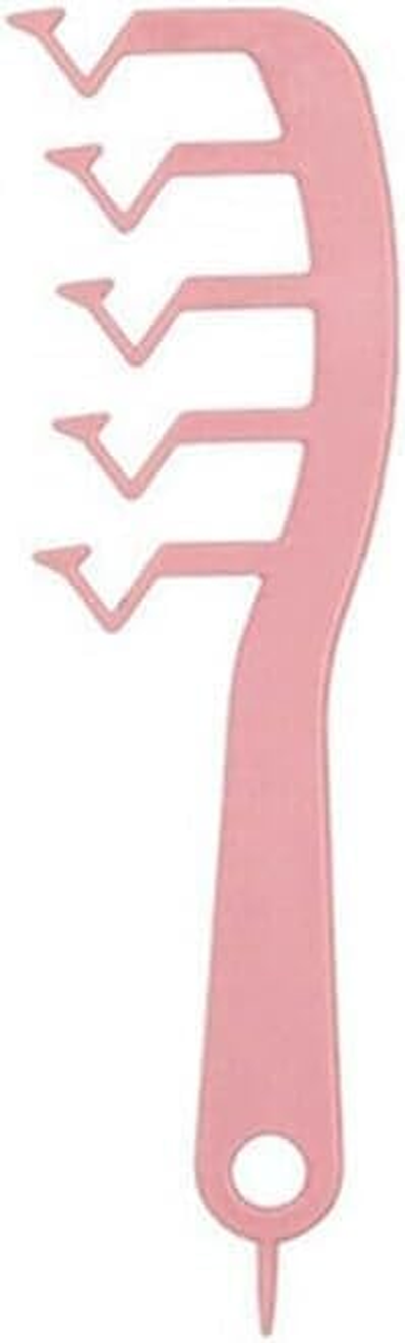 Tootoo Magic Hairstyle Tools Hair Comb with Z Shape Teeth Easy Using Candy Color (Green)