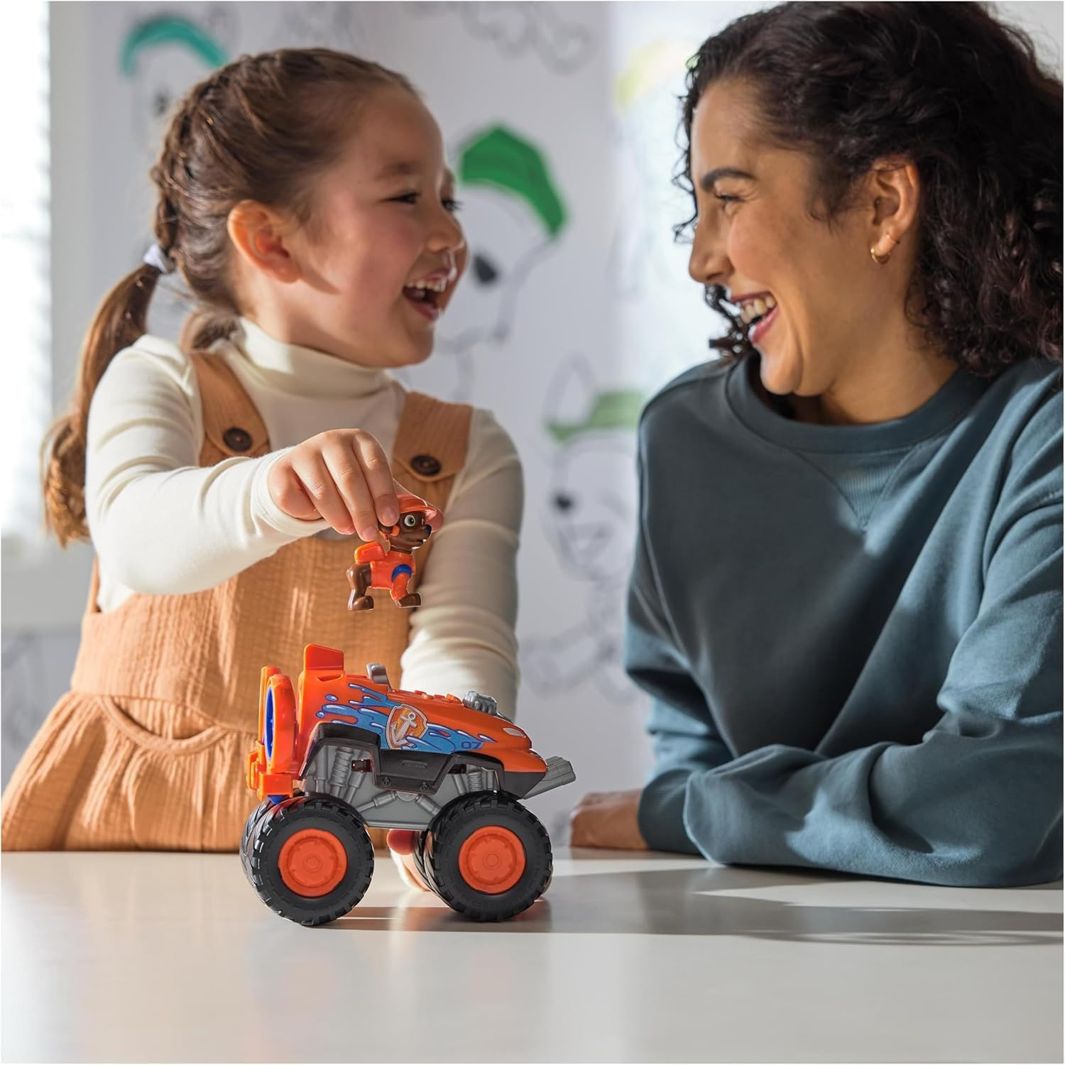 PAW Patrol: Rescue Wheels Zuma&rsquo;S Hovercraft, Toy Truck with Projectile Launcher and Collectible Action Figure, Kids Toys for Boys & Girls Ages 3+ image number 6