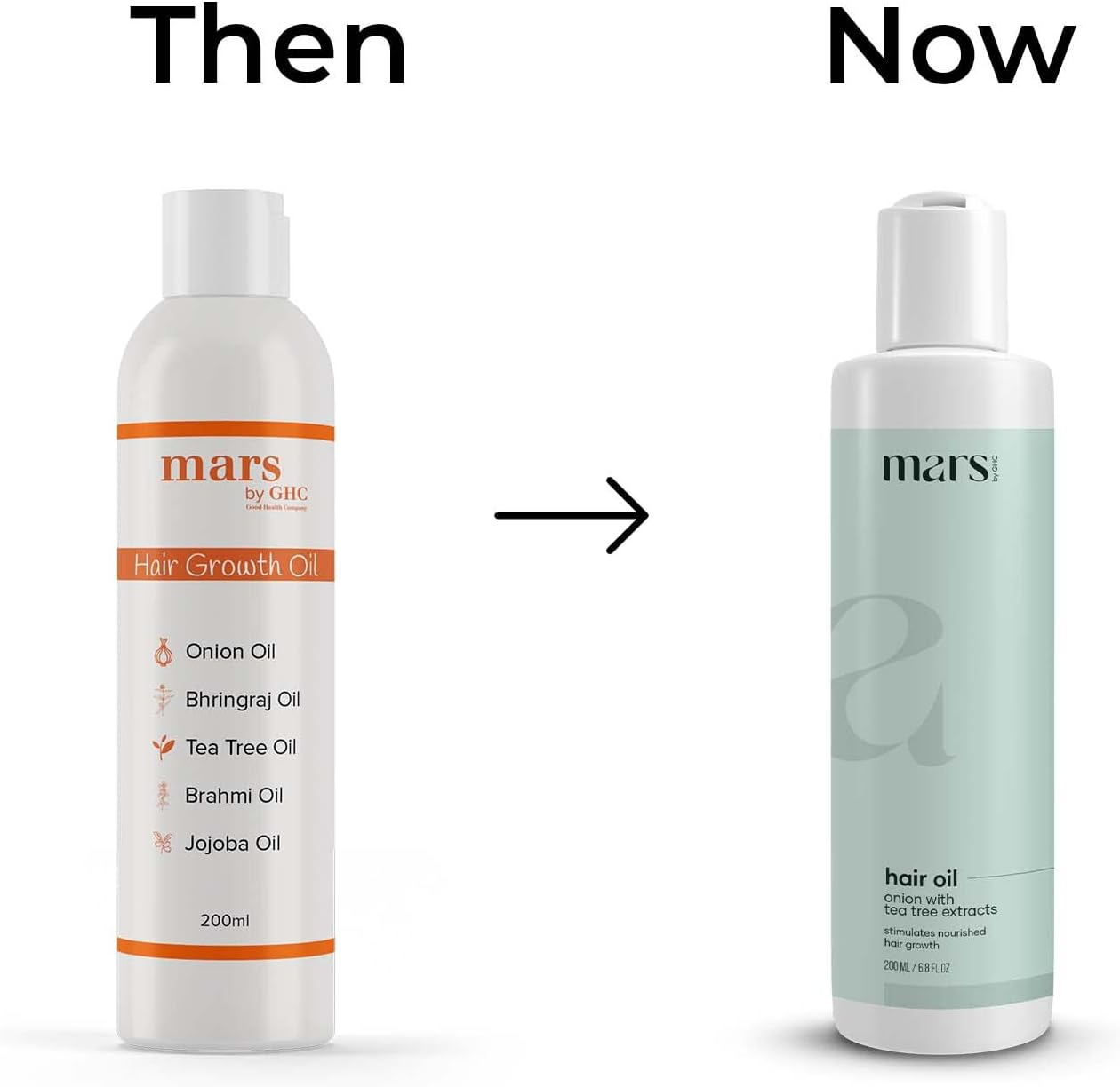 Mars by GHC Hair Growth Combo Pack | Onion Hair Growth Oil 200Ml | Derma Roller Hair Activator | for Hair Regrowth and Hair Fall Control - No Paraben (Set of 2) image number 2