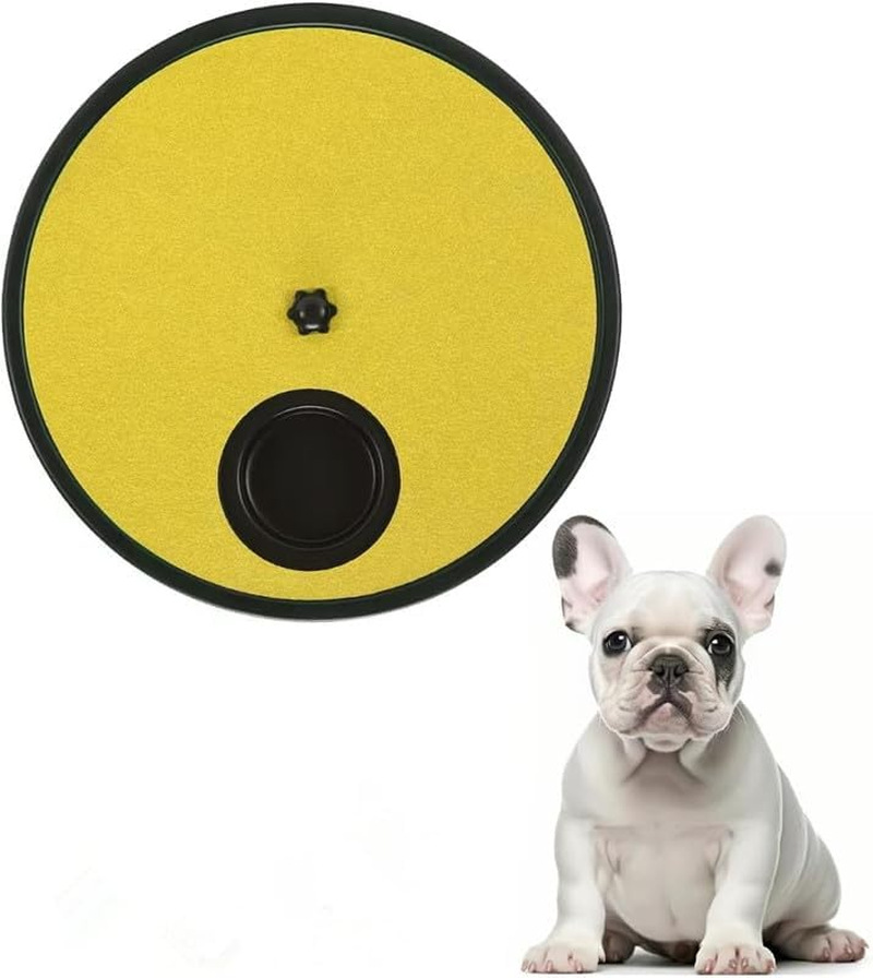 Dog Scratch Pad for Nails, 3 in 1 Snack round Rotatable Pet Nail Grinding Mat with Storage Box, Slow Food Storage Box Fun Dog Nail File Board for Pets Gift Nail Care Removable Scratching Pad image number 6