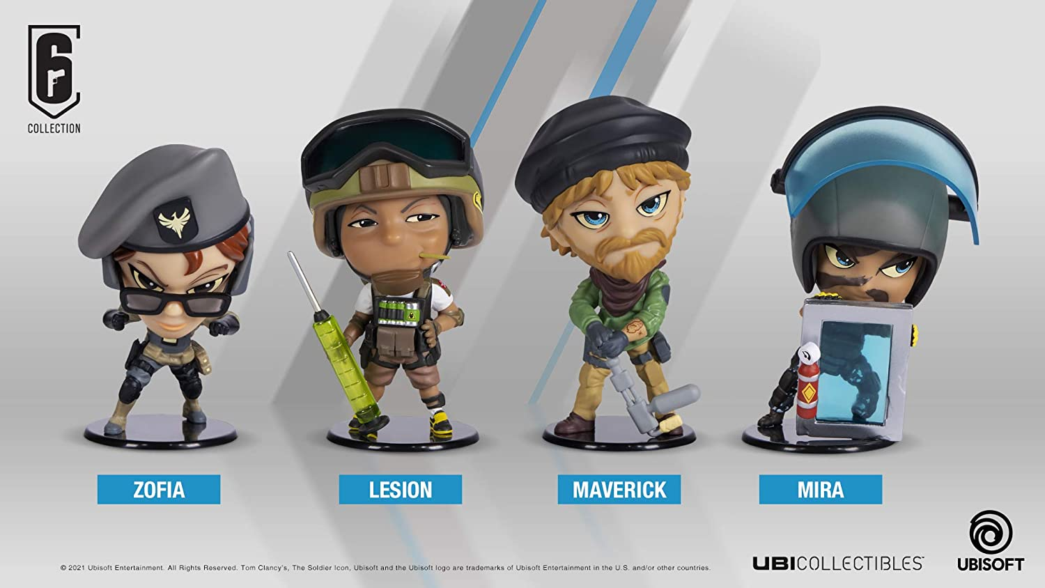Ubisoft Six Collection Merch Series 6 Zofia Chibi Figurine image number 3