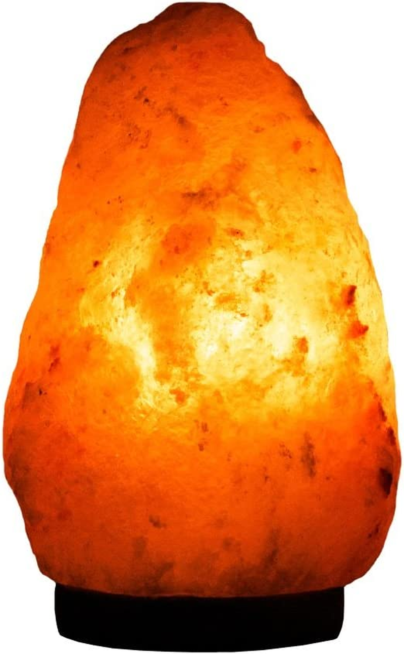 Needs&Gifts 2-3 KG Prime Quality 100% Original Himalayan Crystal Rock Salt Lamp Natural from Foothills of the Himalayas Beautifully Hand Craft Comes with Complete Electric Fitting Guaranteed image number 5