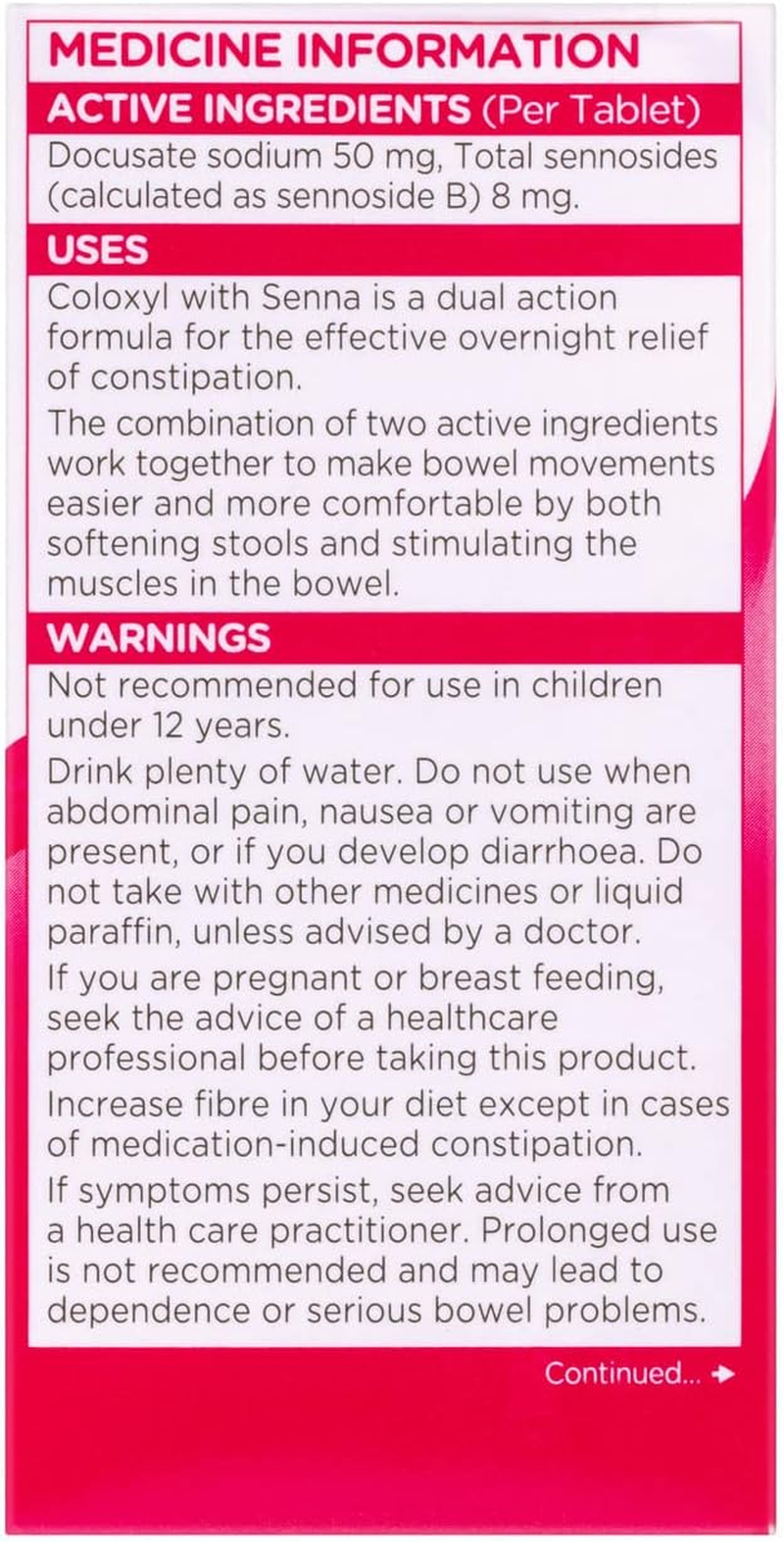 With Senna 200 Tablets image number 2