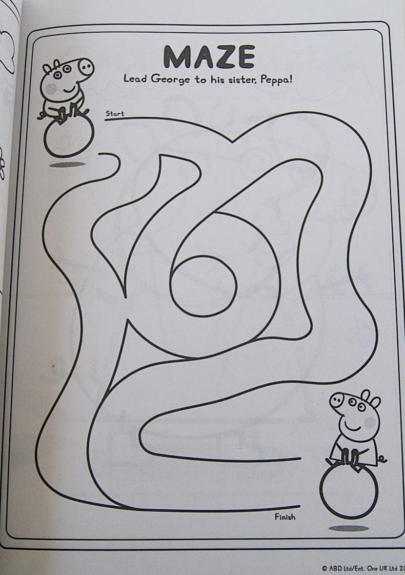Peppa Pig Coloring & Activity Book ''Pretty Little Peppa - 80 Pages image number 3