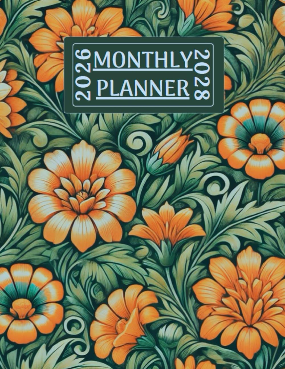 2026-2028 Monthly Planner A4 Format: 3 Year Agenda and Organizer with Calendar from January to December
