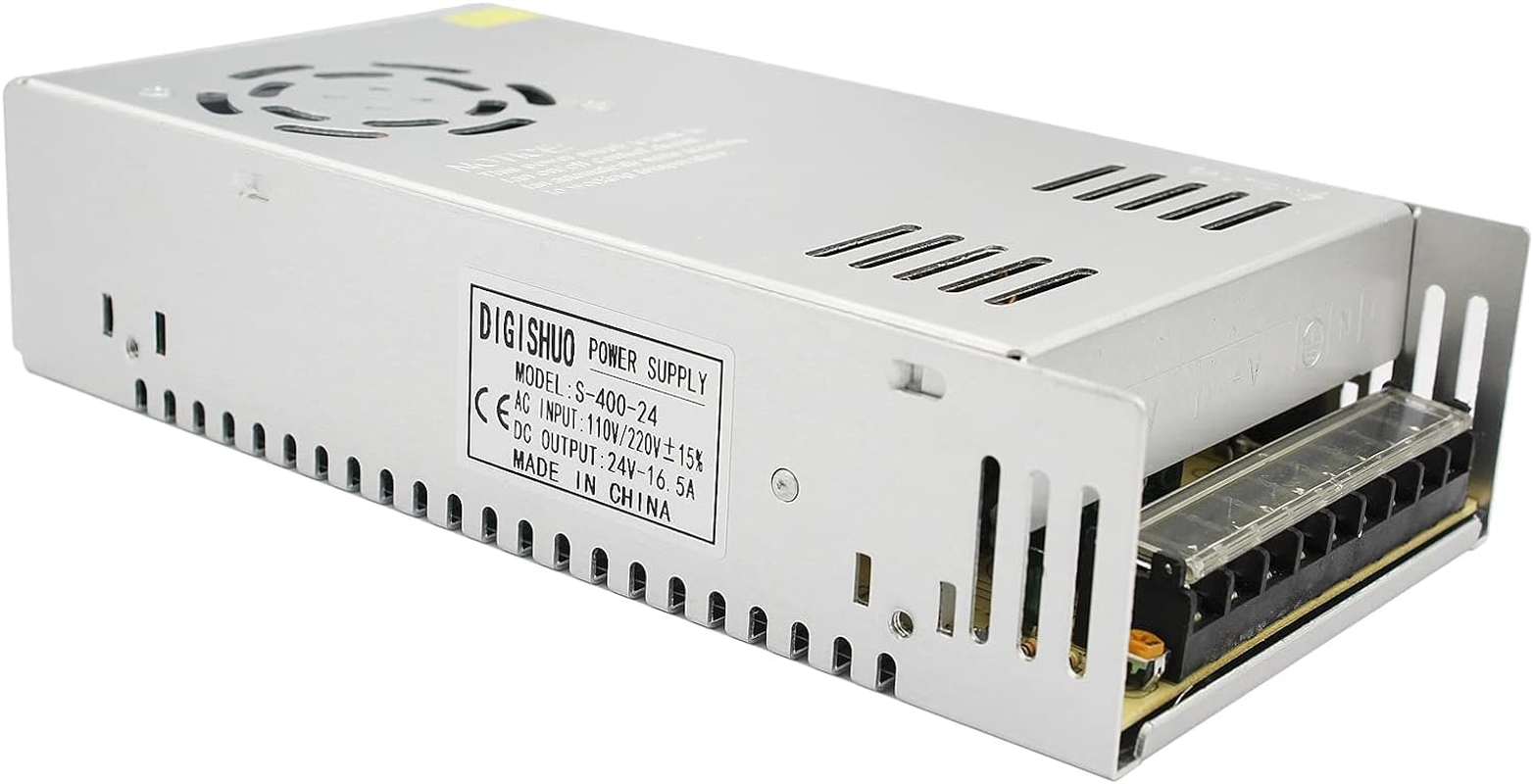 DIGISHUO DC 24V 42A 1000W Power Supply Adapter Transformer Switch AC 240V to DC 24V 42Amp Switching Converter LED Driver for LED Strip Light CCTV Camera Security System (24V 42A 1000W)