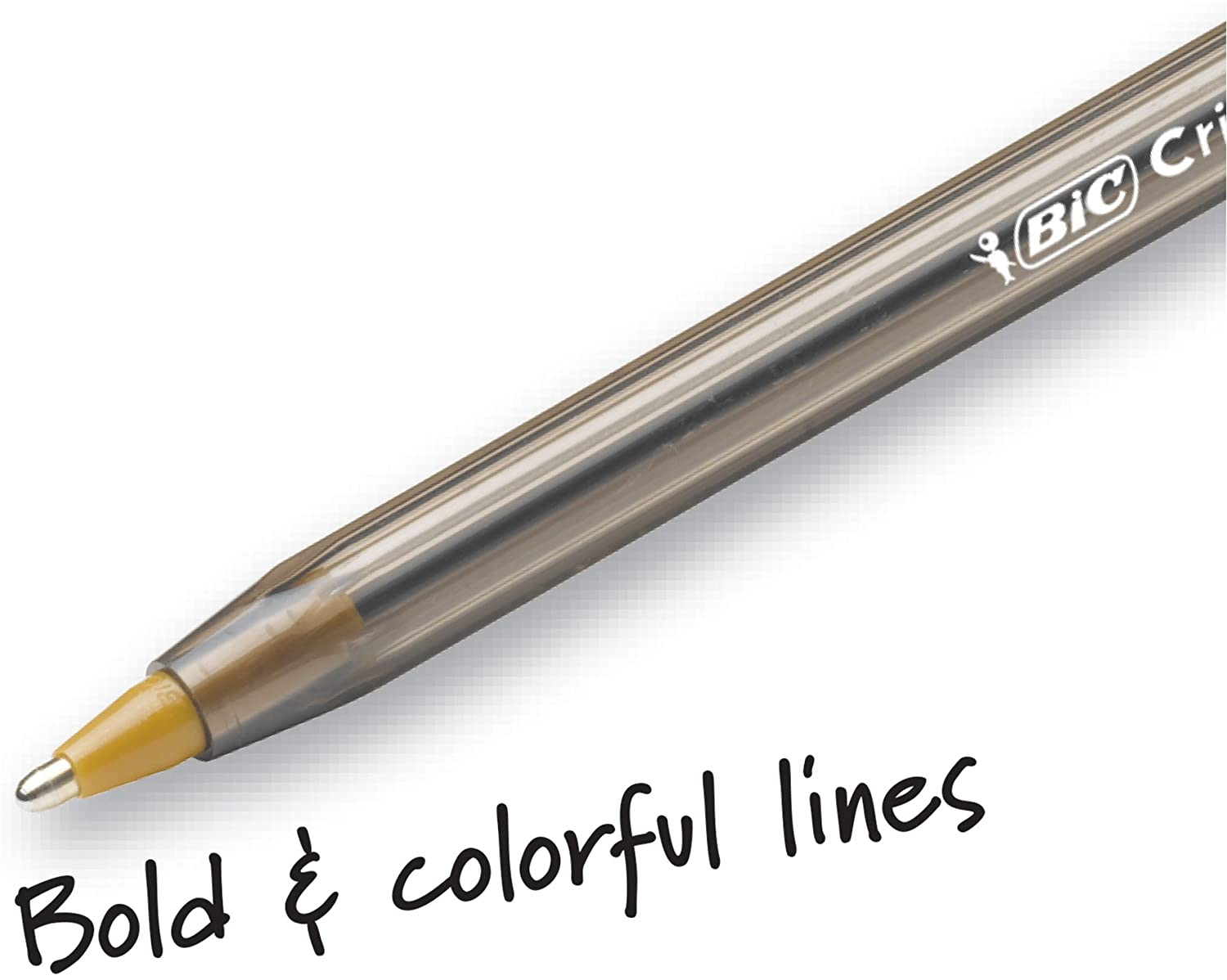 BIC Cristal Bold Ball Pen, Assorted (Pack of 24) image number 1