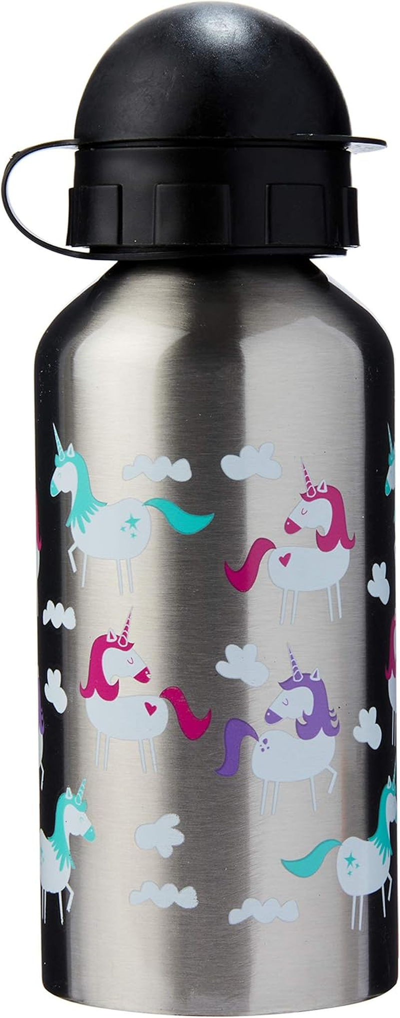 My Family Stainless Steel Kids Drink Bottle - BPA Free, Non-Toxic, Eco-Friendly, Reusable Water Bottle for Toddlers & Preschoolers (400Ml) - Unicorn image number 1