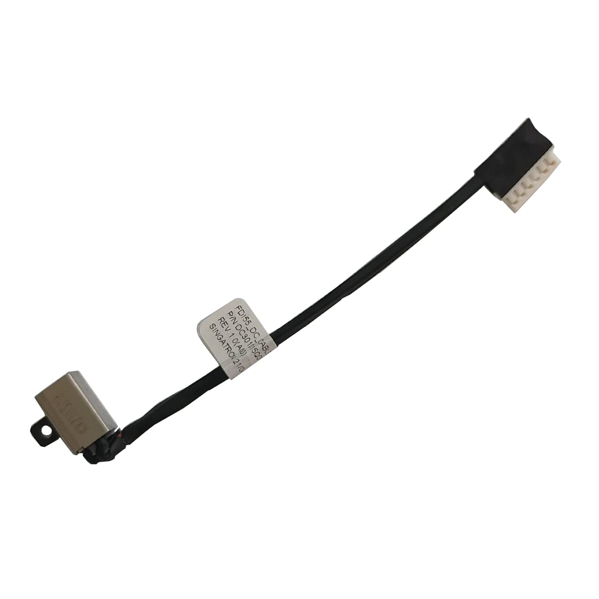 FDI55 DC Power Jack Charging Port Cable for Dell Inspiron 15-3405 15-3501 15-3505 15-3593 15-5593 17-3793 Vostro 3480 3500 3501 P90F P90F002 P120G 04VP7C DC301015Q00 DC301015T00 DC301016G00