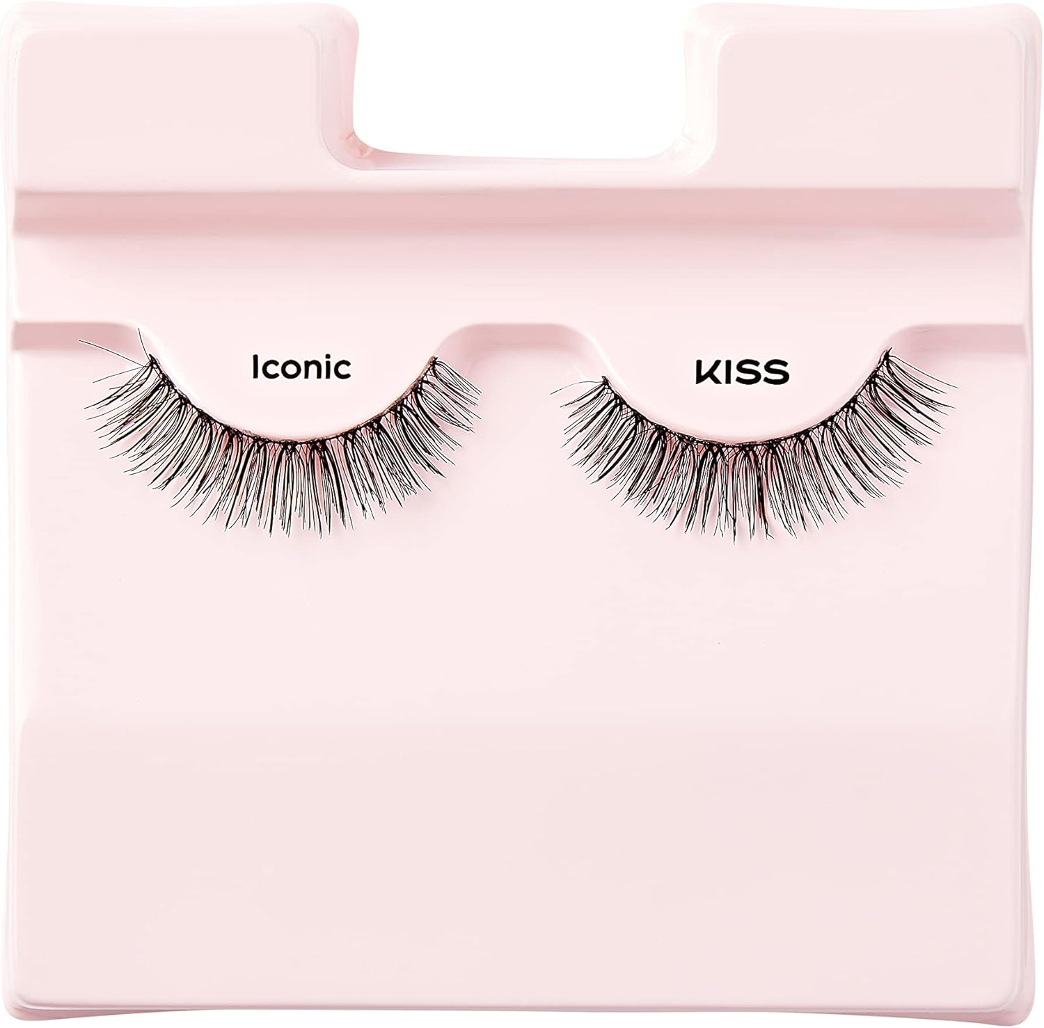 KISS Looks so Natural Lashes Iconic, 1 Pair, Black, KFL06C image number 4