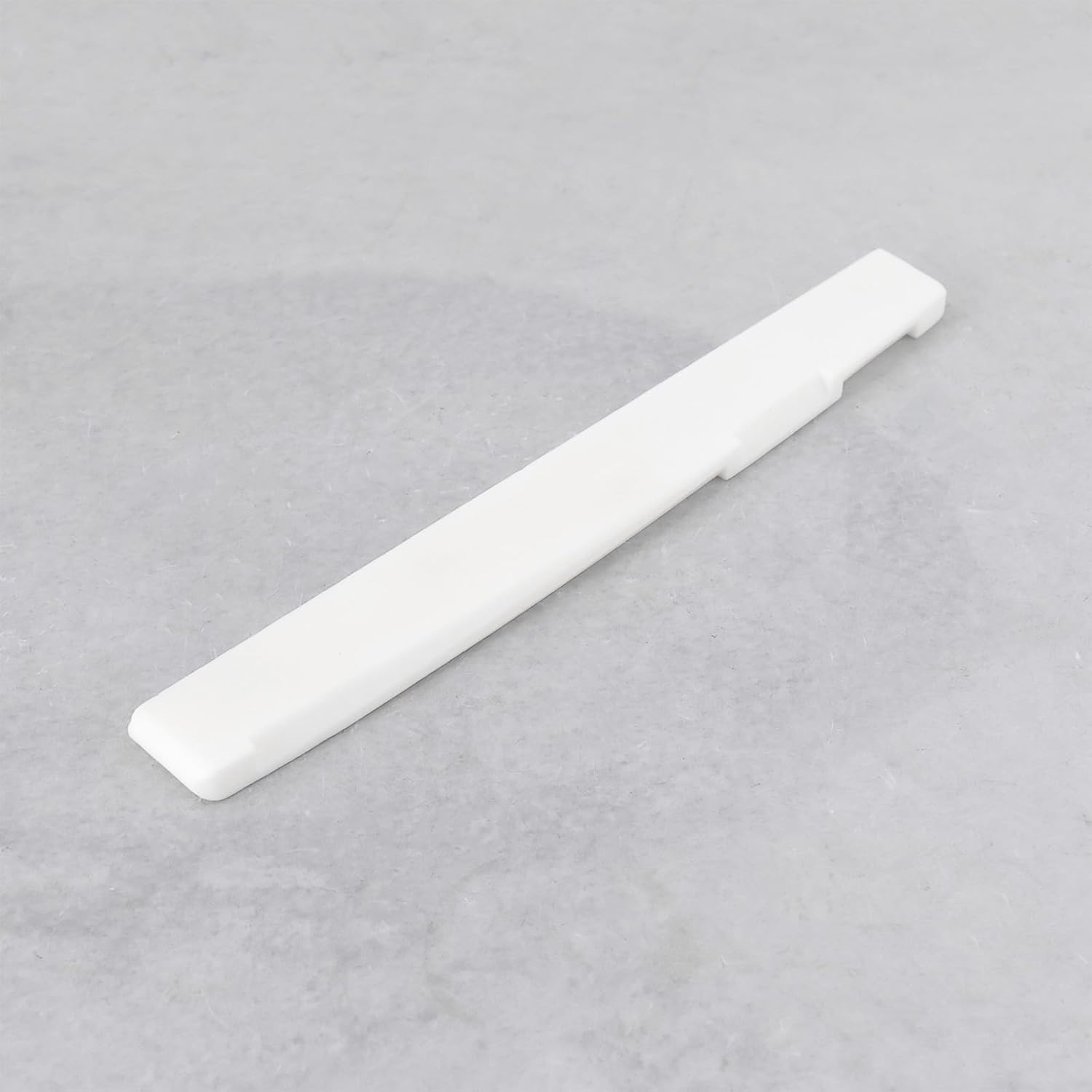 2Pcs 6 String Acoustic Guitar Bone Bridge Saddle 72X3X9Mm Bone Acoustic Guitar Compensated for Acoustic Guitar Luthier Compatible with Martin Guitar(White) image number 5