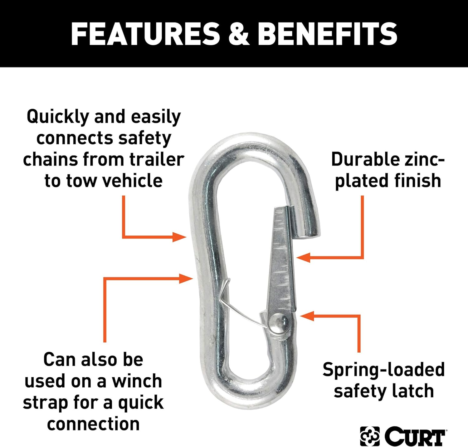 CURT 81277 Snap Hook