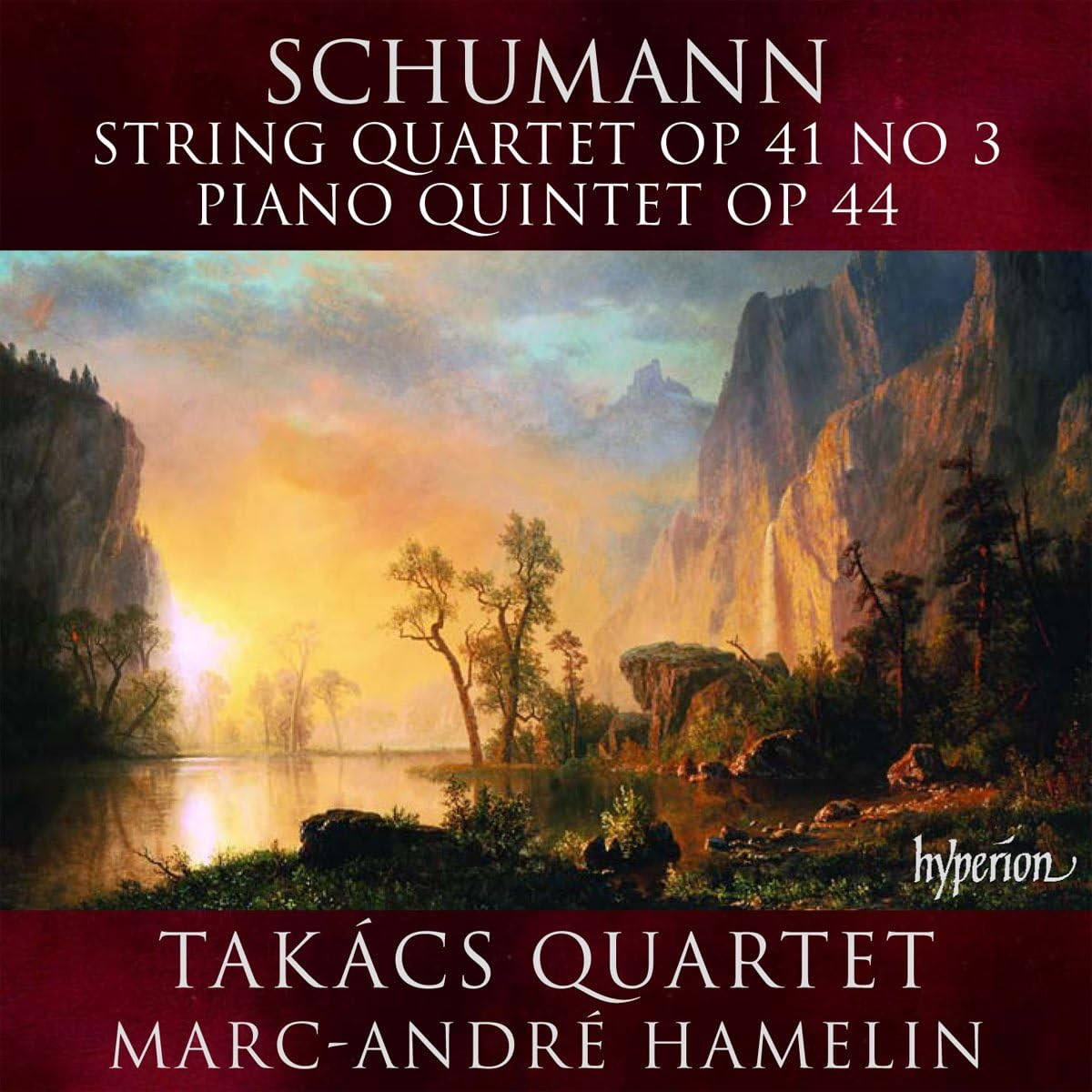 Schumann: String Quartet Op.41 No.3 Piano Quintet
