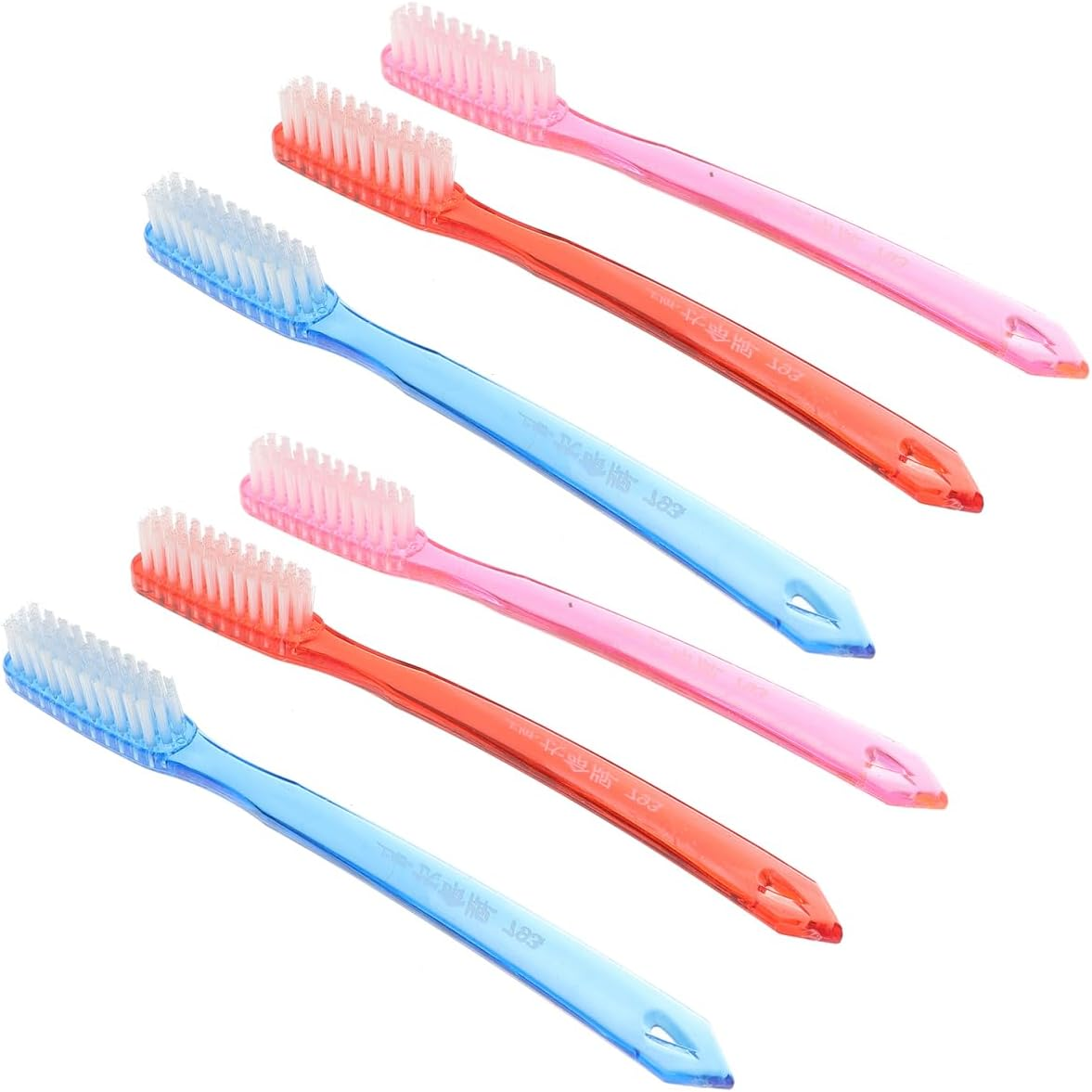 Mobestech Super Hard Toothbrush 6 Pack Adult Toothbrushes Firm Bristles for Effective Stain Cleaning Comfortable Grip for Daily and Travel Use image number 5