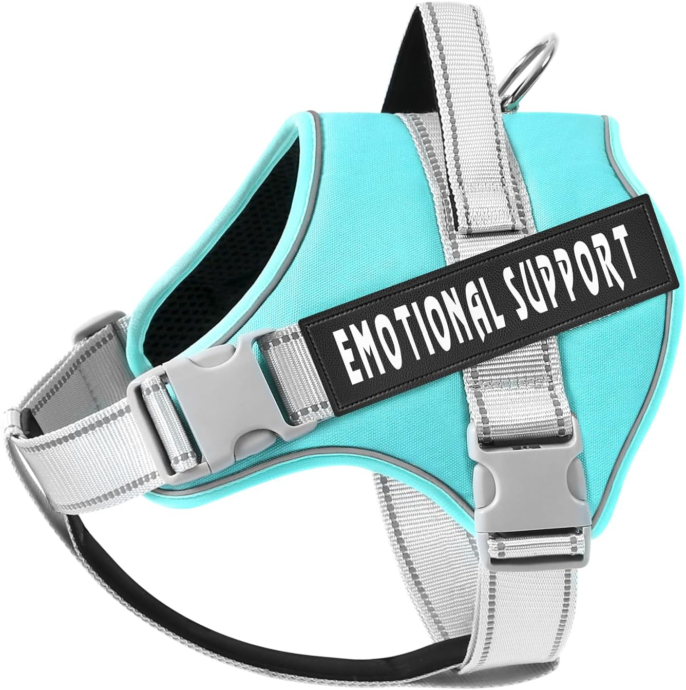 Voopet Emotional Support Dog Harness, Professional Service Dog Vest for Small to Large Dogs, Reflective, Breathable, Adjustable, No Pull/Choke, ESA Essential Harness image number 7