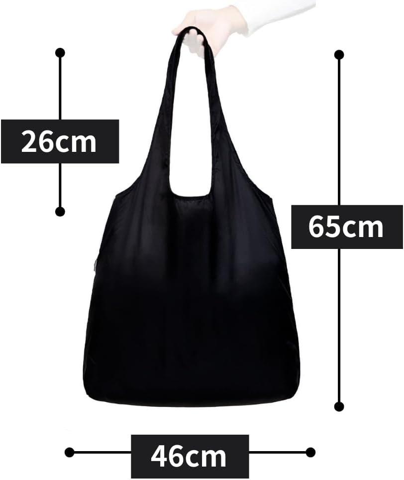 Nanobag - Ultra-Lightweight Compact Tote Shopping Bag - Reusable, Tiny and Eco-Friendly Foldable Multipurpose and Stylish