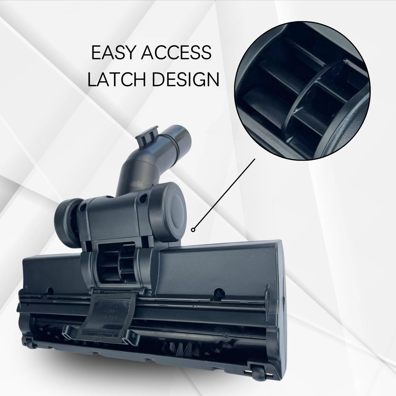 Hygieia Whirlwind Universal Turbo Brush for 32Mm & 35Mm Rod Vacuum Cleaners - Powerful Air Driven Carpet & Hard Floor Attachment - Compatible with Hoover, Miele, Electrolux, LG, and More image number 5