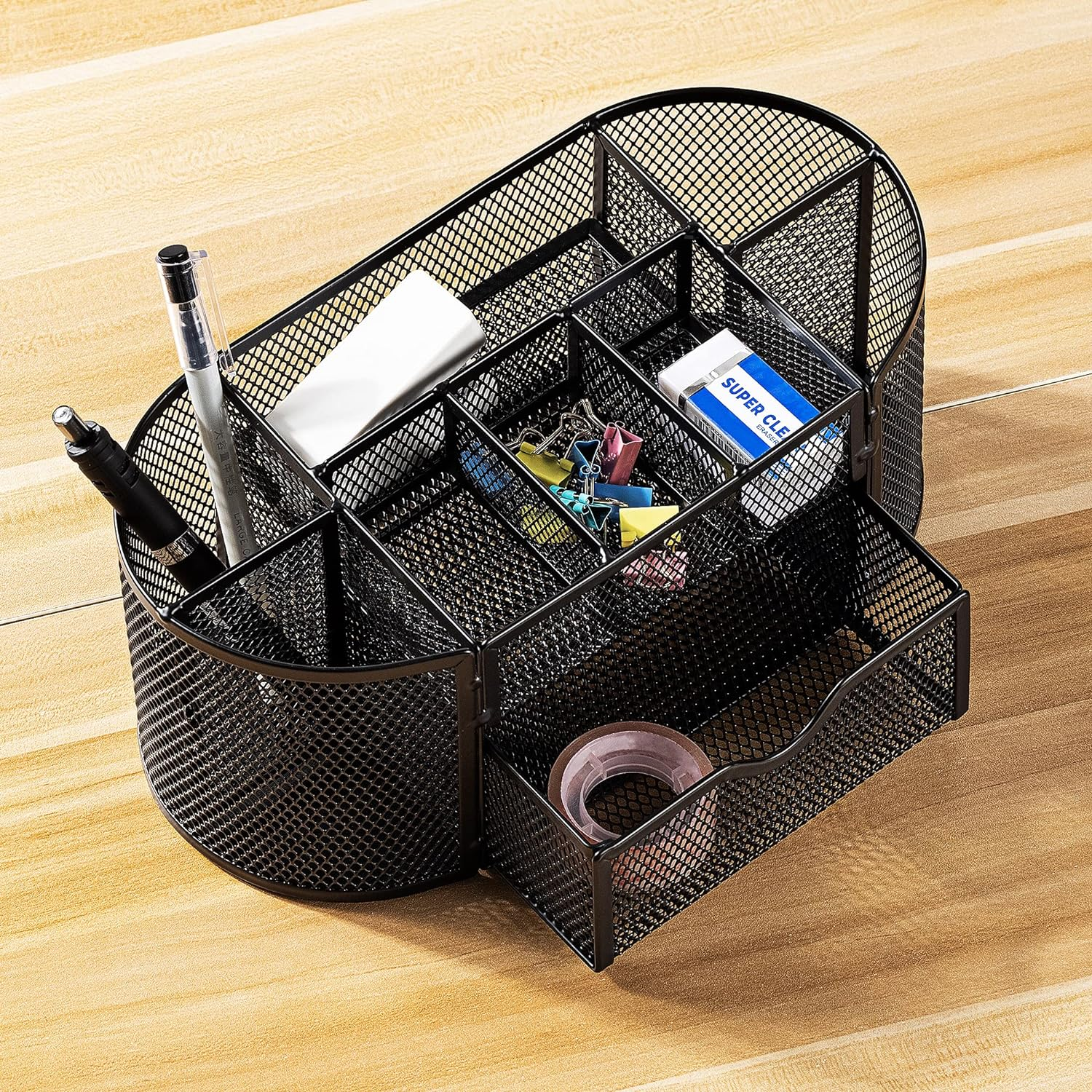 Amazon Basics Mesh Desk Office Organiser image number 5