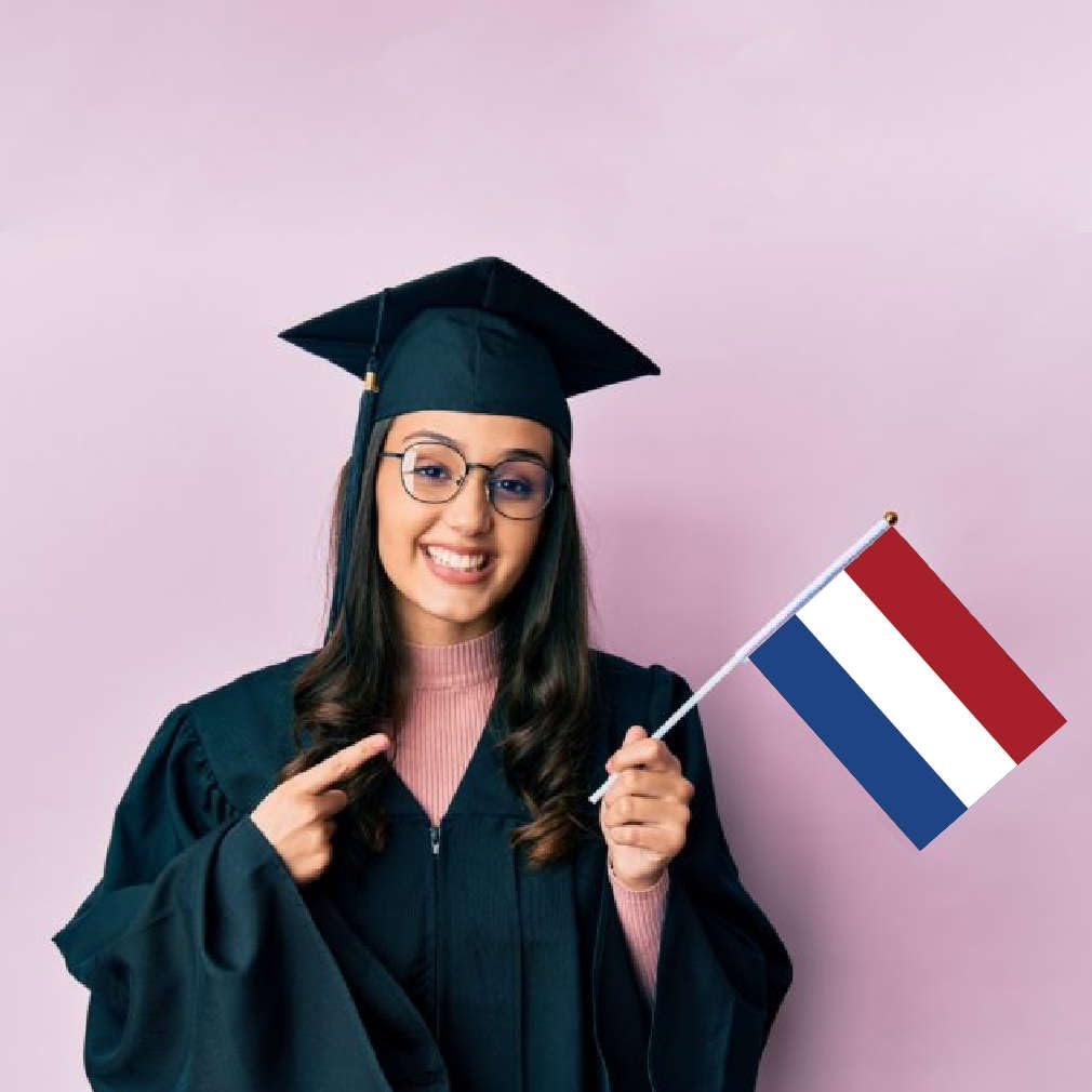 10 PCS Netherlands Handheld Small Flag, Dutch Hand Held Mini Decor Decoration Banner image number 2