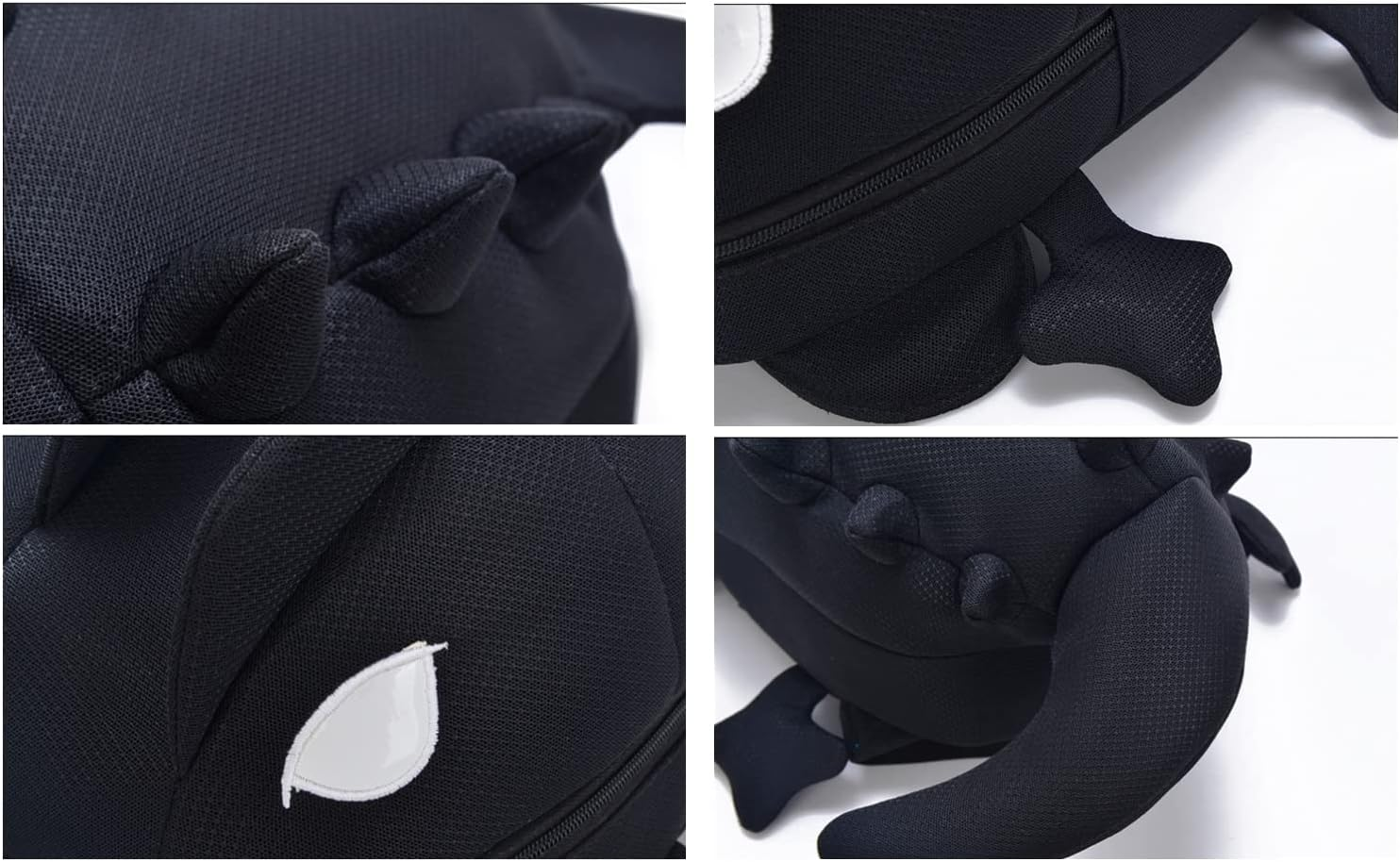 Novelty 3D Dragon Backpack Casual Sport Daypack for Teens Girls Boys with Spikes Large Size for Travel Work College - Blue image number 2