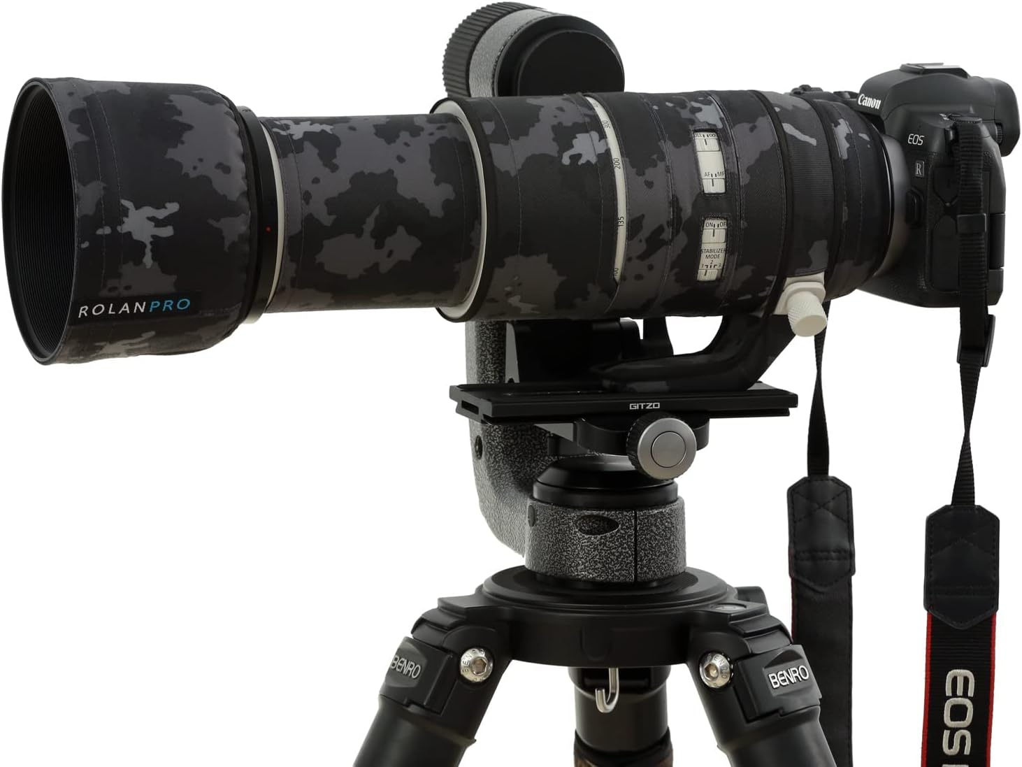 ROLANPRO Waterproof Lens Cover for Canon RF 100-500Mm F/4.5-7.1 L Is USM Camouflage Rain Cover-#10 Tree Waterproof - 28 Wilderness Camo Waterproof image number 5