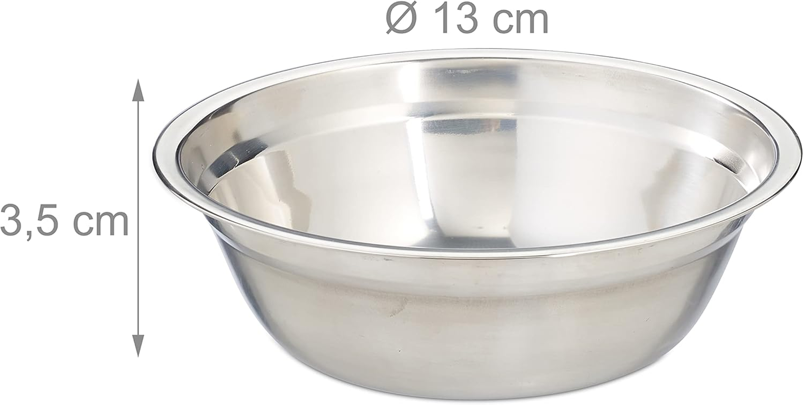 Relaxdays Cast Iron Feeding Station for Cats & Dogs, 3 Stainless Steel Bowls, Antique, Handle, Outdoor, Dark Brown, 37 X 31.5 X 30 Cm image number 6