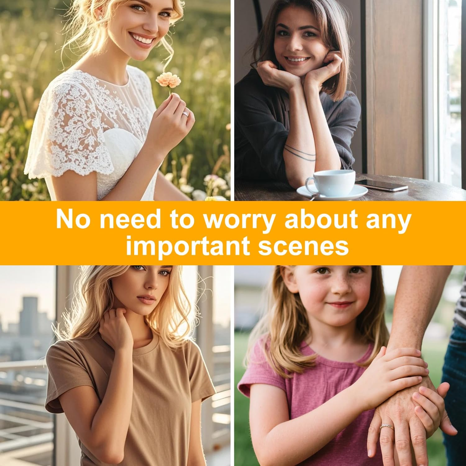 Gosknor 6Pcs Tattoo Cover up Patch, Waterproof Invisible Tattoo Cover up Stickers Natural Breathable Sweatproof Body Concealer Makeup Patches (Dark Skin Tone) image number 4