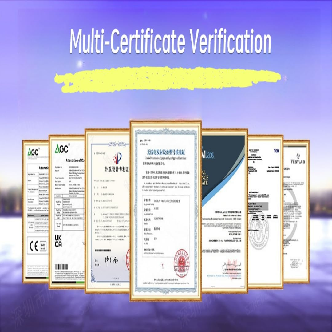 Wifi 5 USB Wireless Adapter for PC, Desktop Laptop Dual Band Wifi Dongle 5Ghz 600Mbps + 2.4Ghz 286Mbps, USB 2.0 Computer Network Adapter, Wireless Internet Dongle, Compatible with Mac Windows image number 6