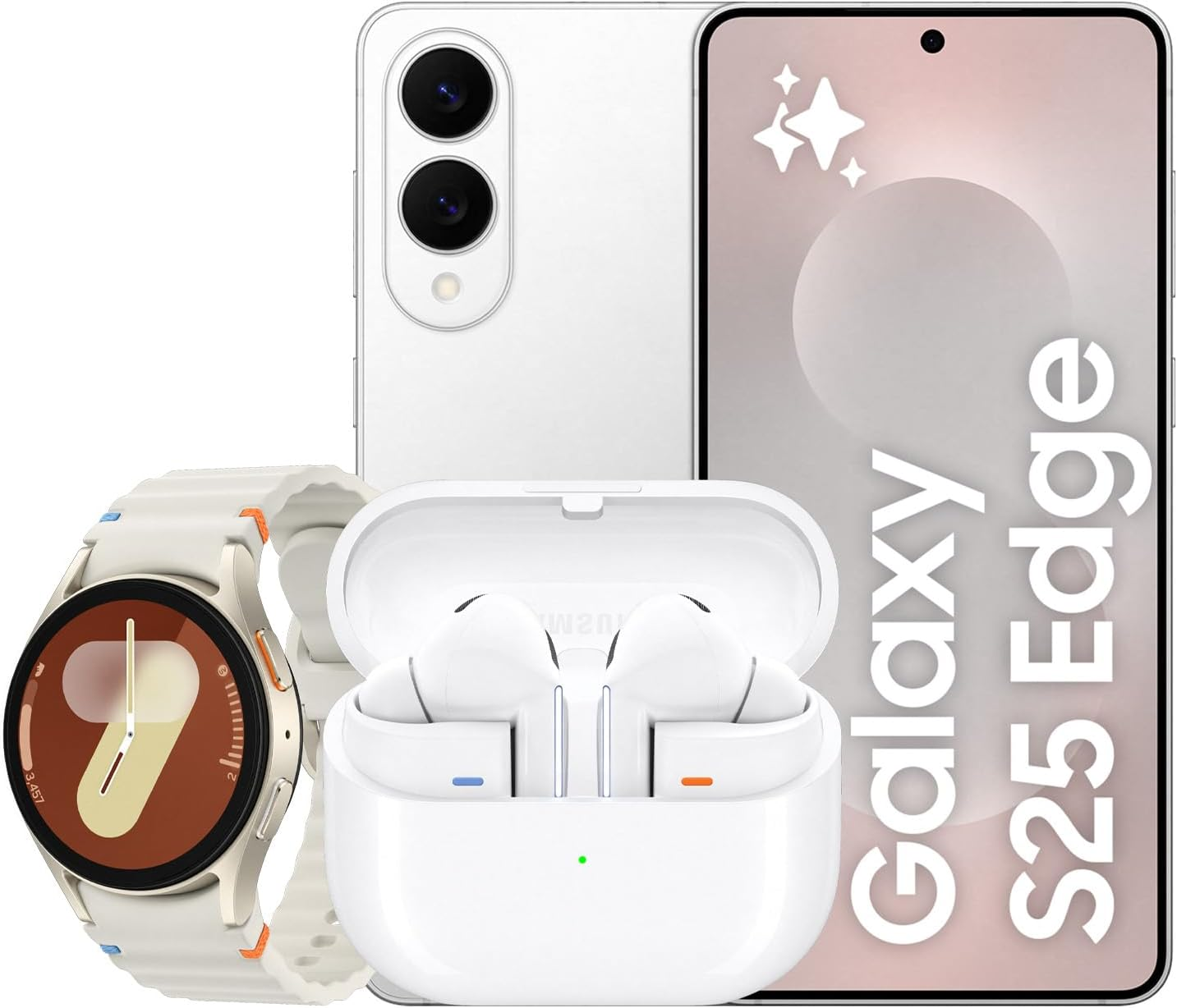 Samsung Galaxy S25 Edge [AU Version] 12GB RAM, 512GB Storage, Titanium Silver