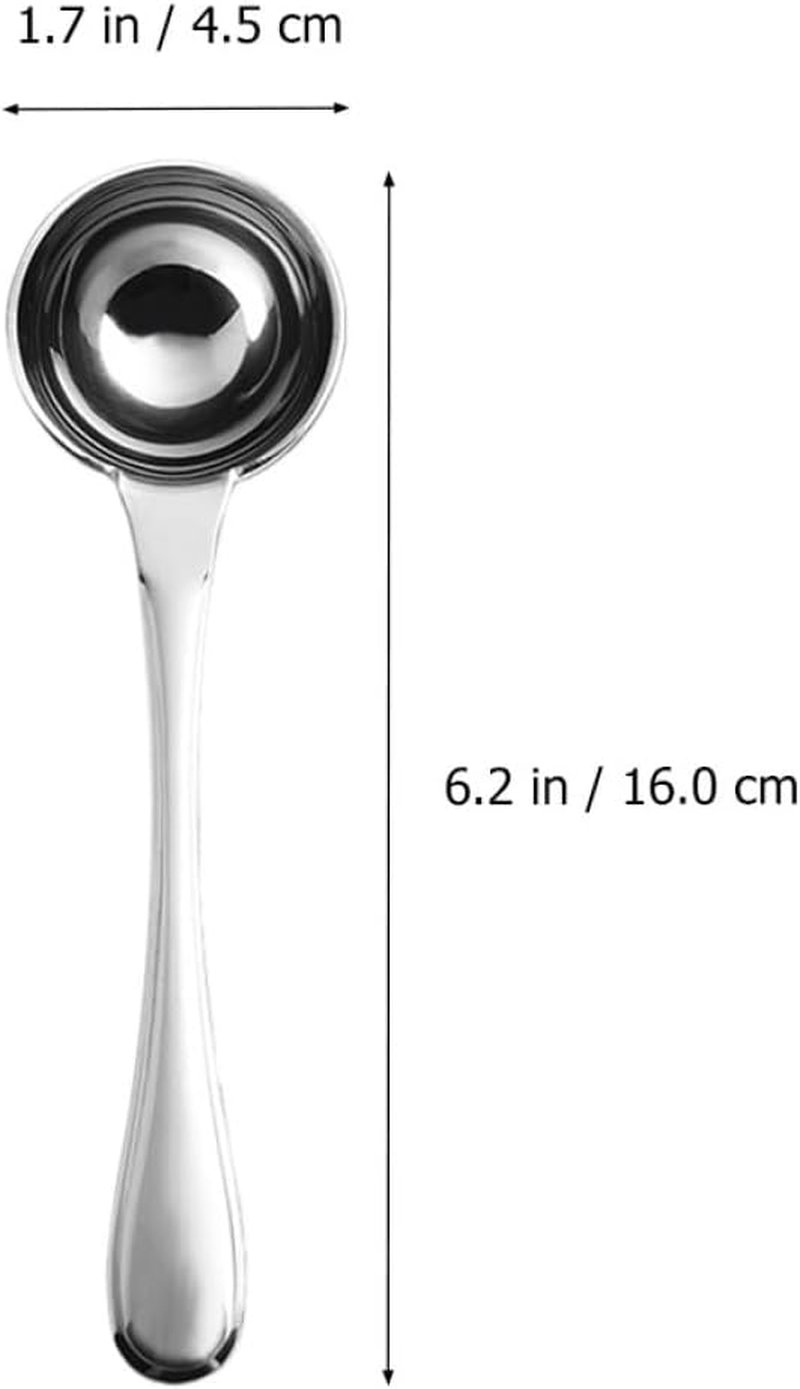 25Ml Stainless Steel Coffee Measuring Spoon, Multipurpose Table Scoop for Coffee, Milk Powder, and Loose Tea, Rustproof Kitchen Measuring Spoon for Home Use image number 2