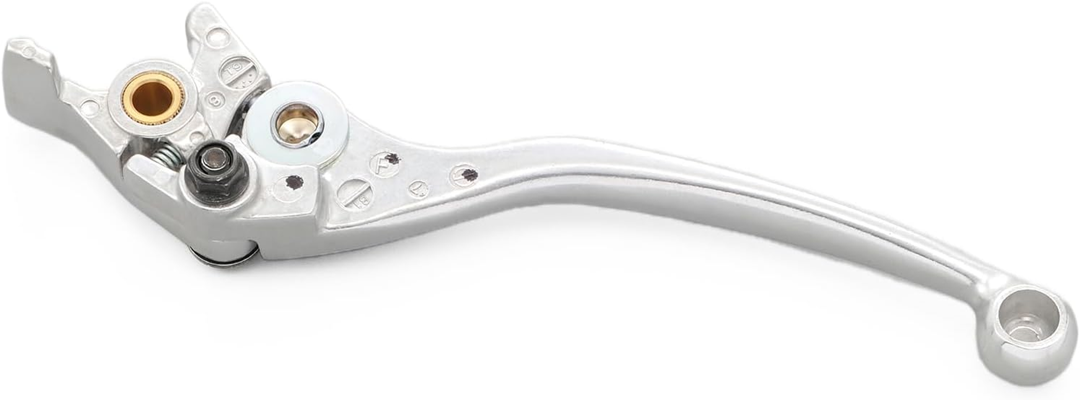 Daytona NISSIN 23319 Brake Master Cylinder for Motorcycles, Horizontal Type, Repair Product, Brake Lever, 4 Level Adjustment, Buff Clear image number 2