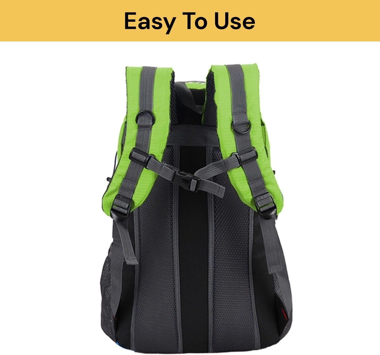 EZONEDEAL 40L Hiking Backpack, Lightweight Packable Hiking Daypack Small Travel Outdoor Foldable Shoulder Bag, Travel Backpacks Hiking Daypack for Women & Men, Casual Outdoor Bag image number 1