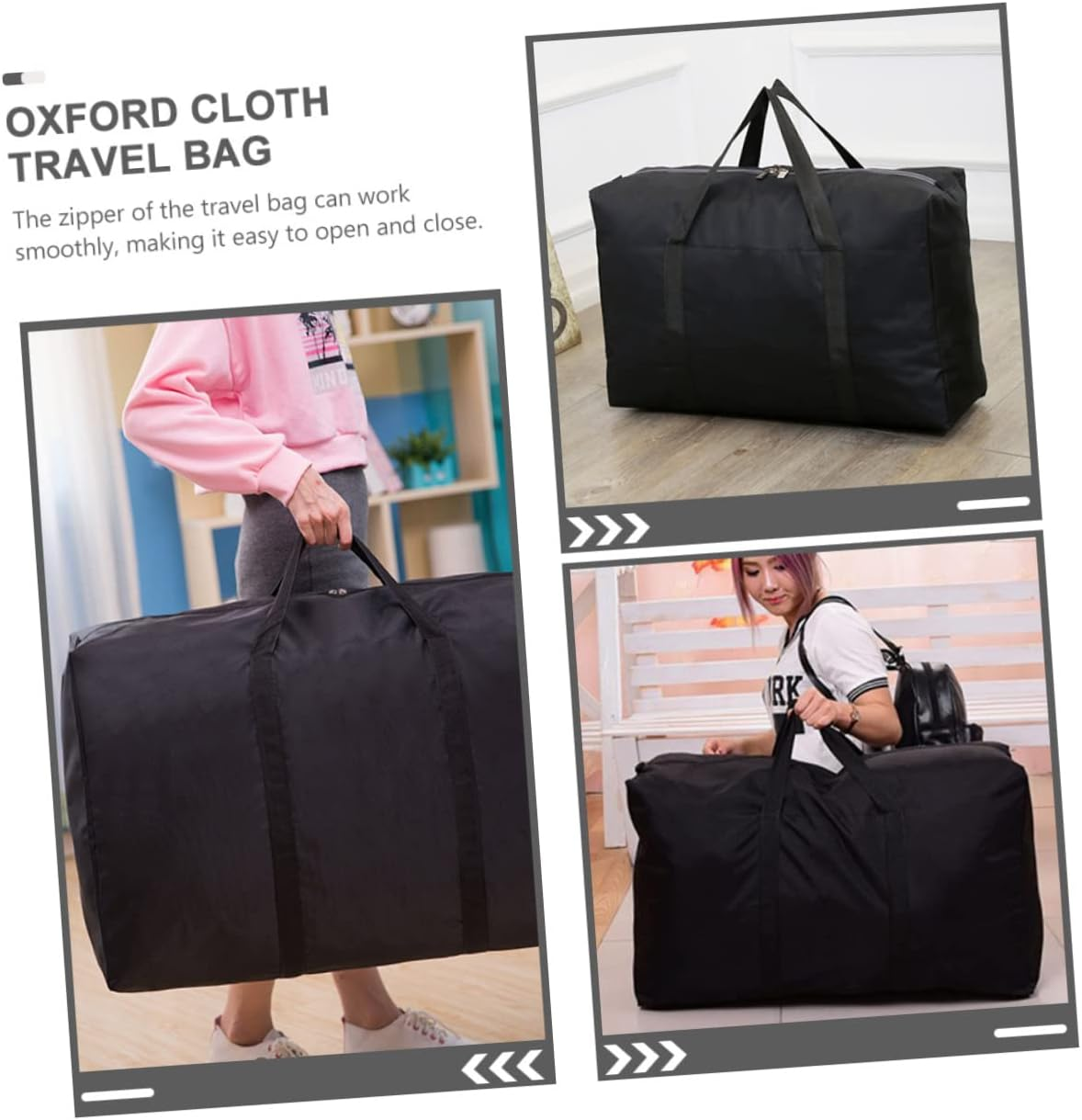 CATIEBYE Multi-Purpose Storage Bag Travel Luggage Bag Pouch Duffel for Women Tote Organiser image number 2