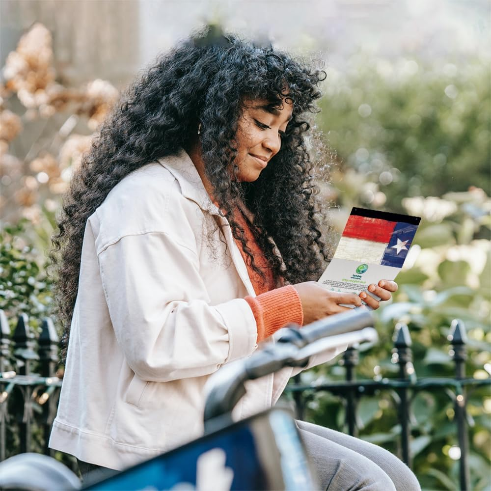 Tree-Free Greetings Econotes 12 Count Texas Flag All Occasion Notecard Set with Envelopes, 4 X 6 Inches (FS56284) image number 4