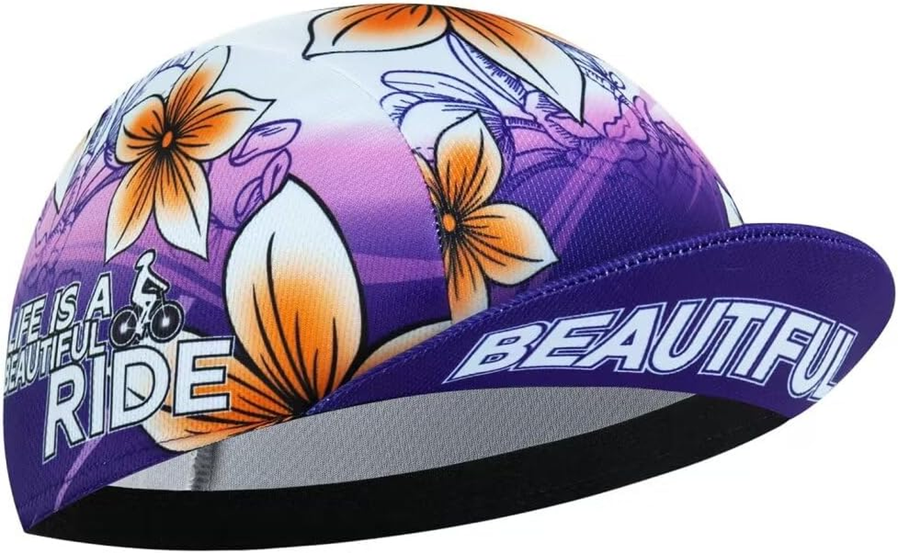 Corsehild Cycling Cap for Man and Woman-Cycling Hat under Helmet-Polyester Breathable Sweat Absorbent