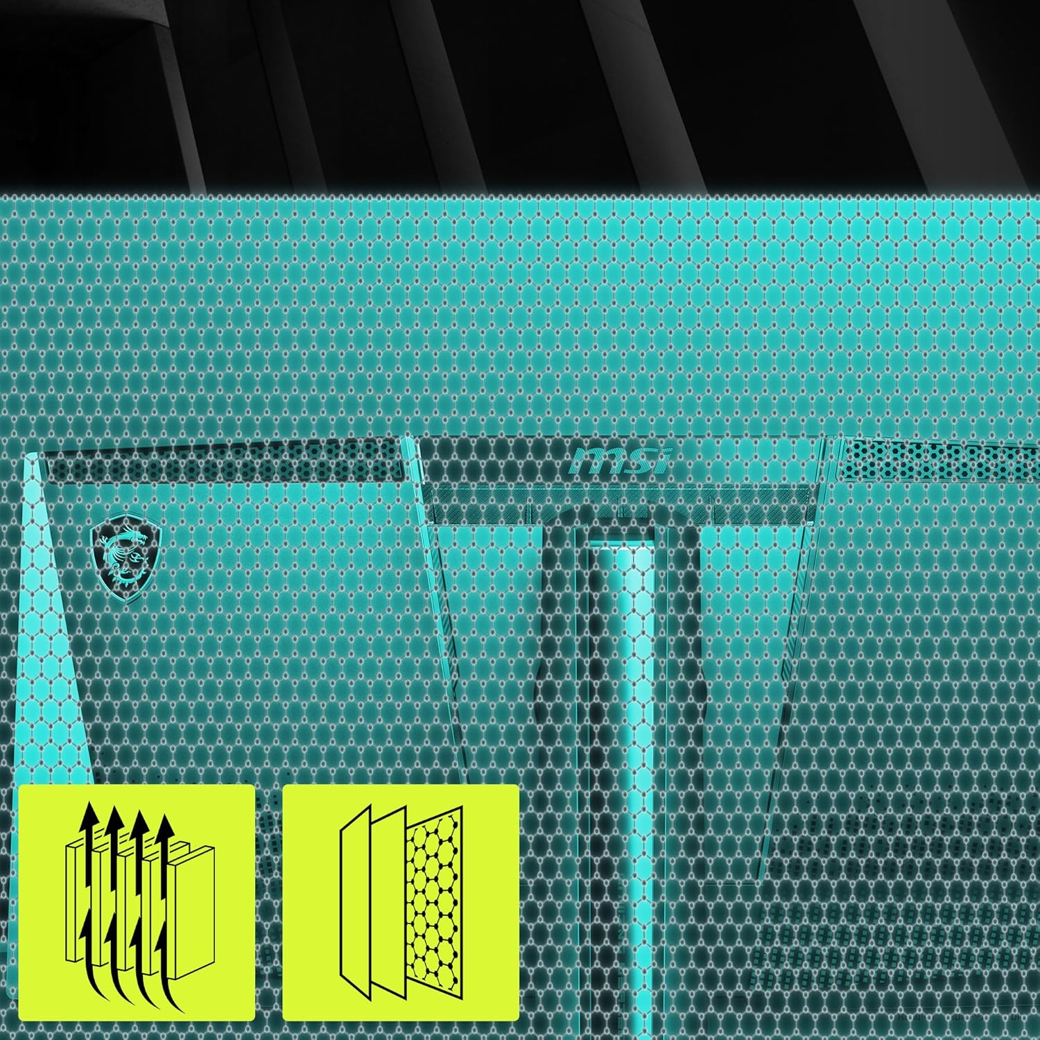 MSI MAG 321UPX QD‑OLED 31.5" 4K UHD 240Hz OLED Gaming Monitor - Black image number 2